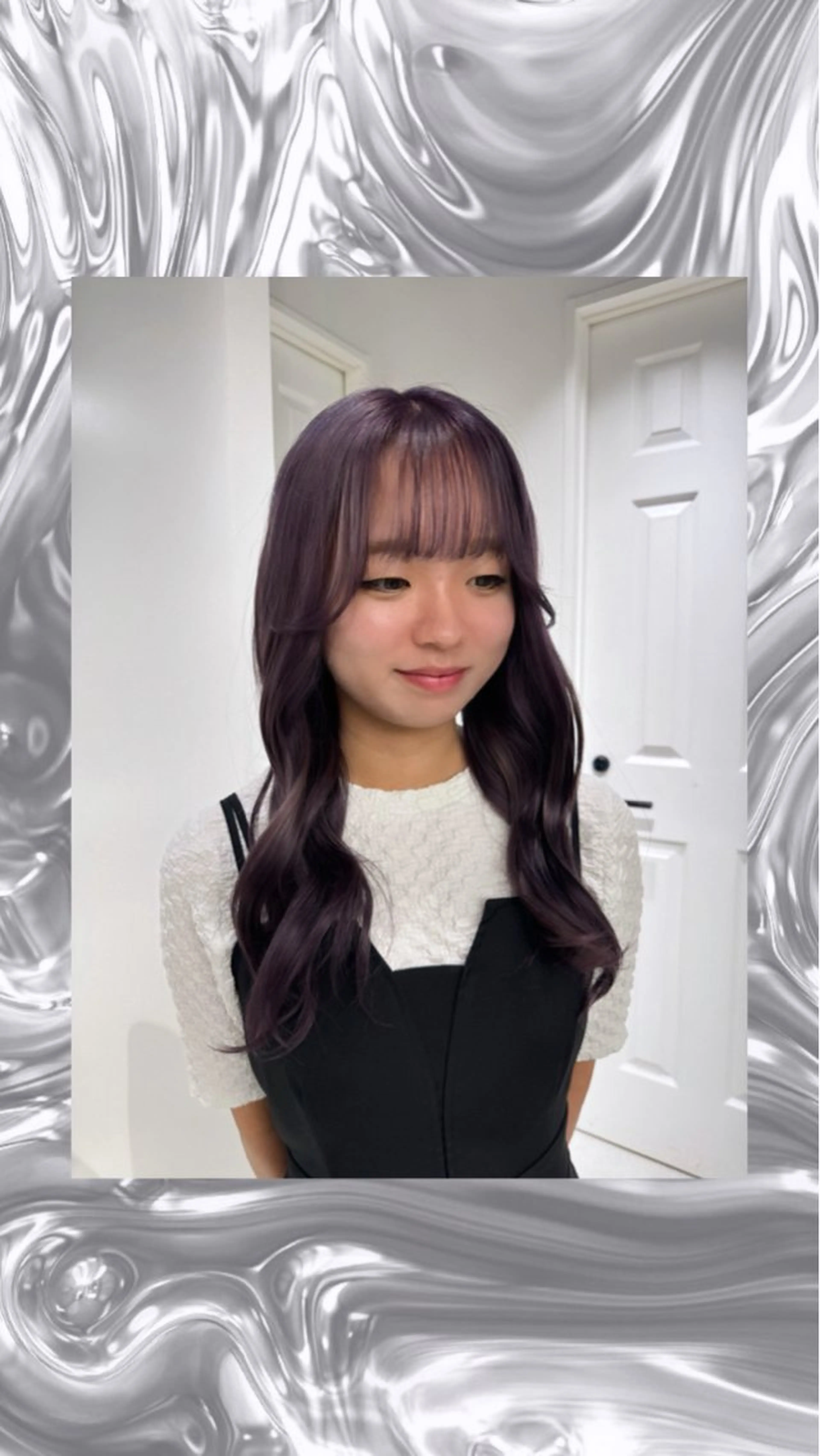 ロング ヘアカラー 🩵yuribou ／カラー／ボブ🩵のヘアスタイル