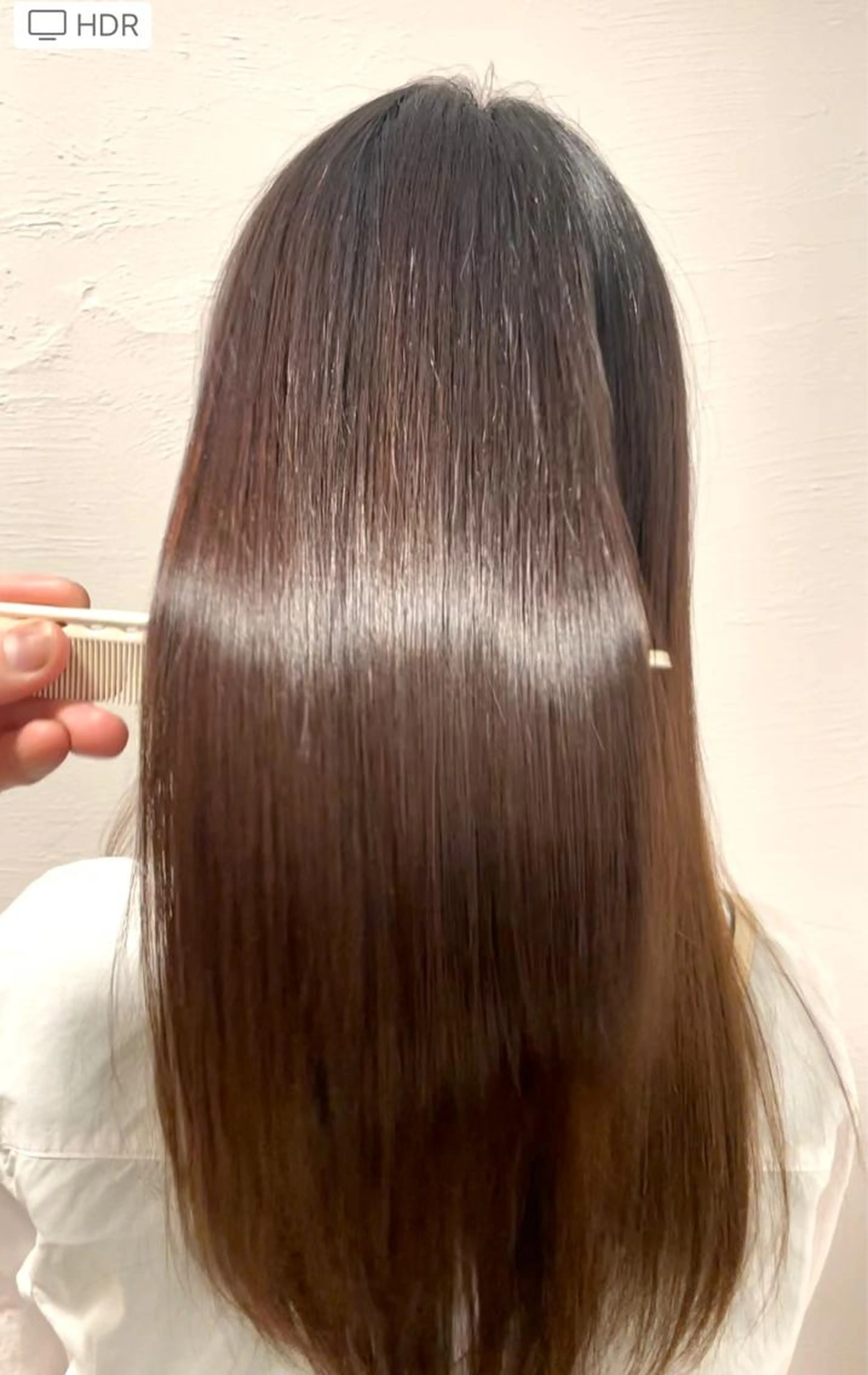 ☑12月期間限定♔フルコース・クセをしっかり伸ばしたい♔カット+選べるカラー+縮毛矯正+ 超音波ケアプロ+コラーゲンTRの写真