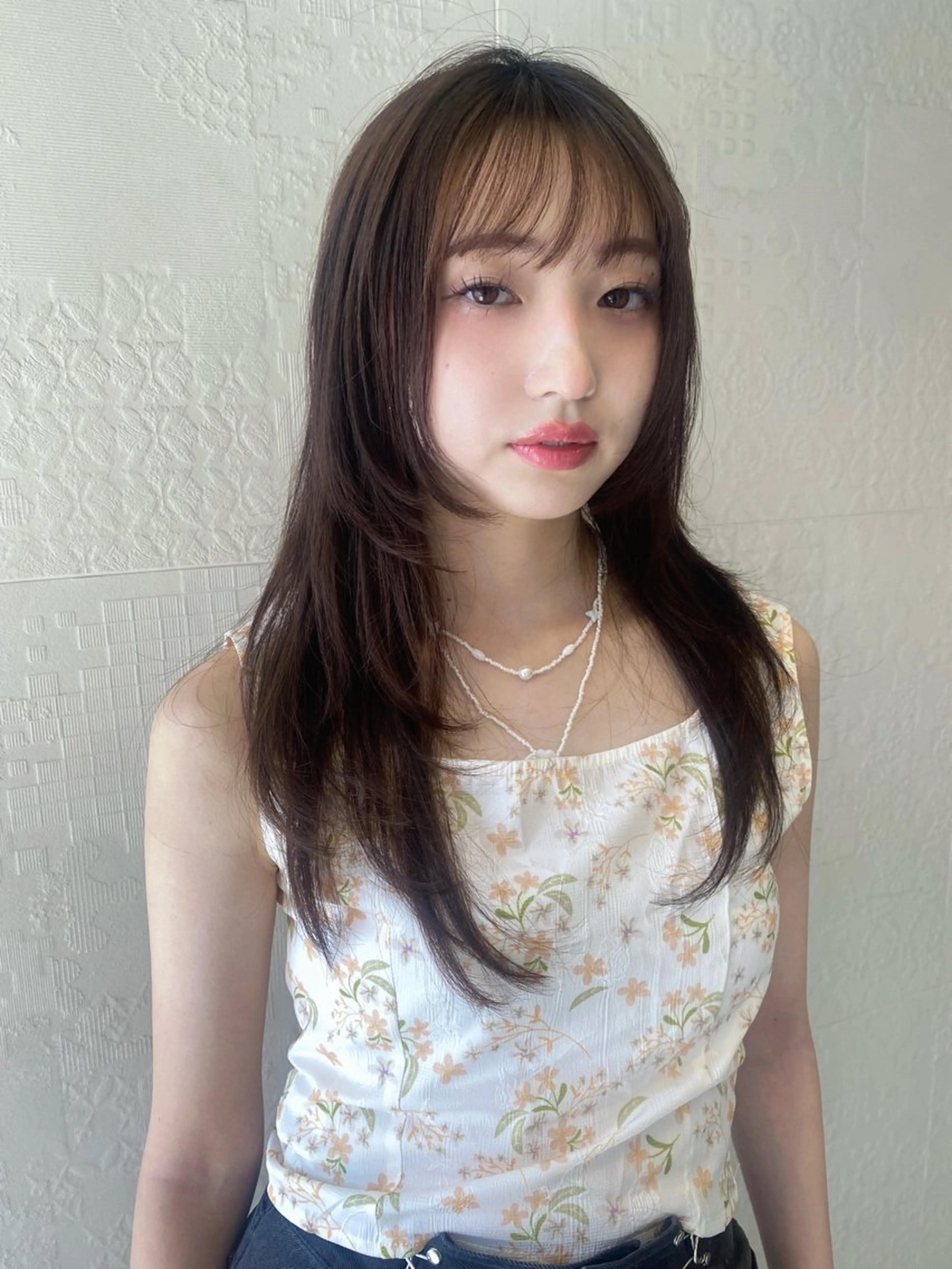 ロング カラー miumiu/恵比寿 カットモデル募集のヘアスタイル