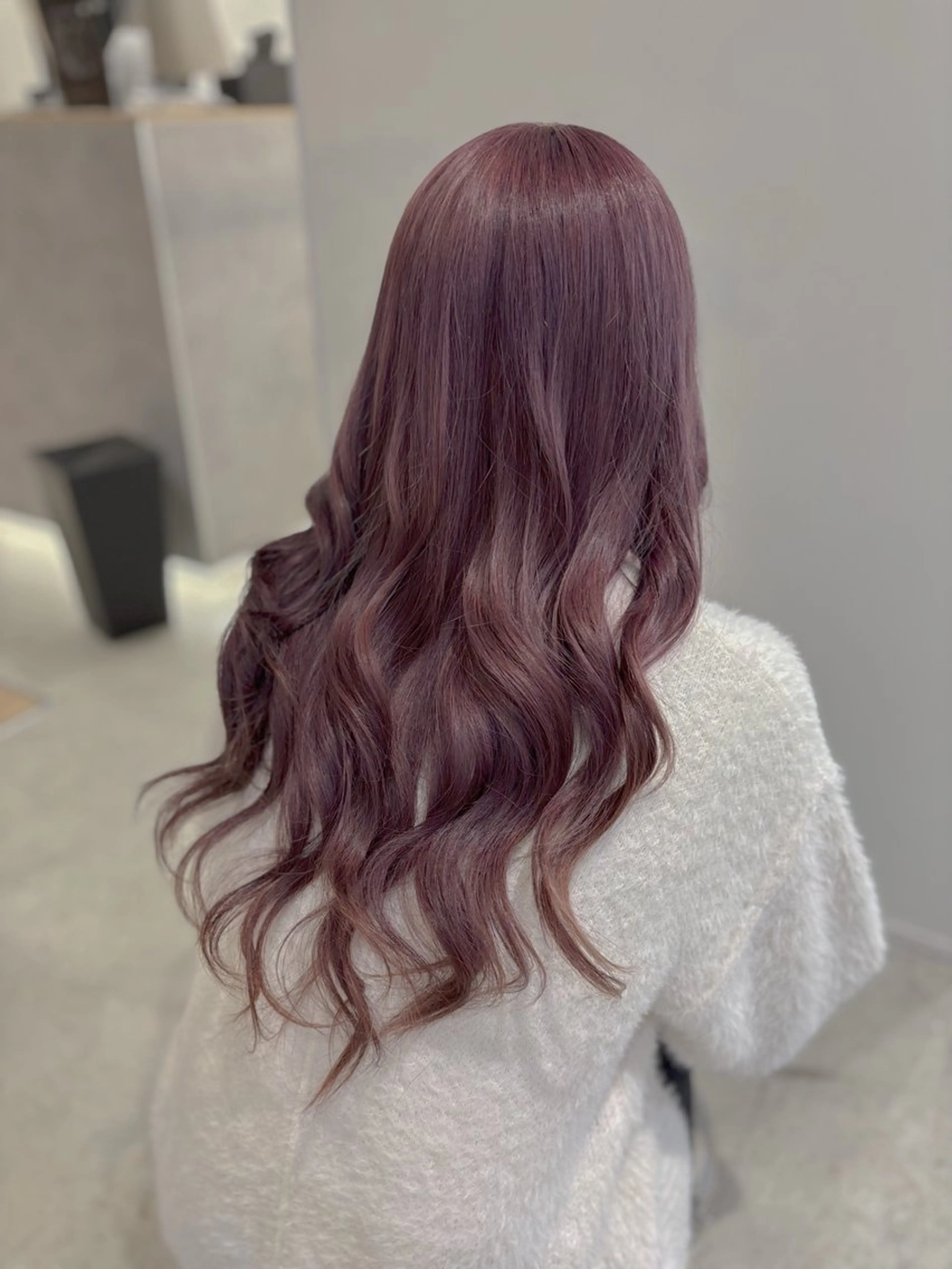 ロング カラー ヘアカラー 須藤 萌のヘアスタイル