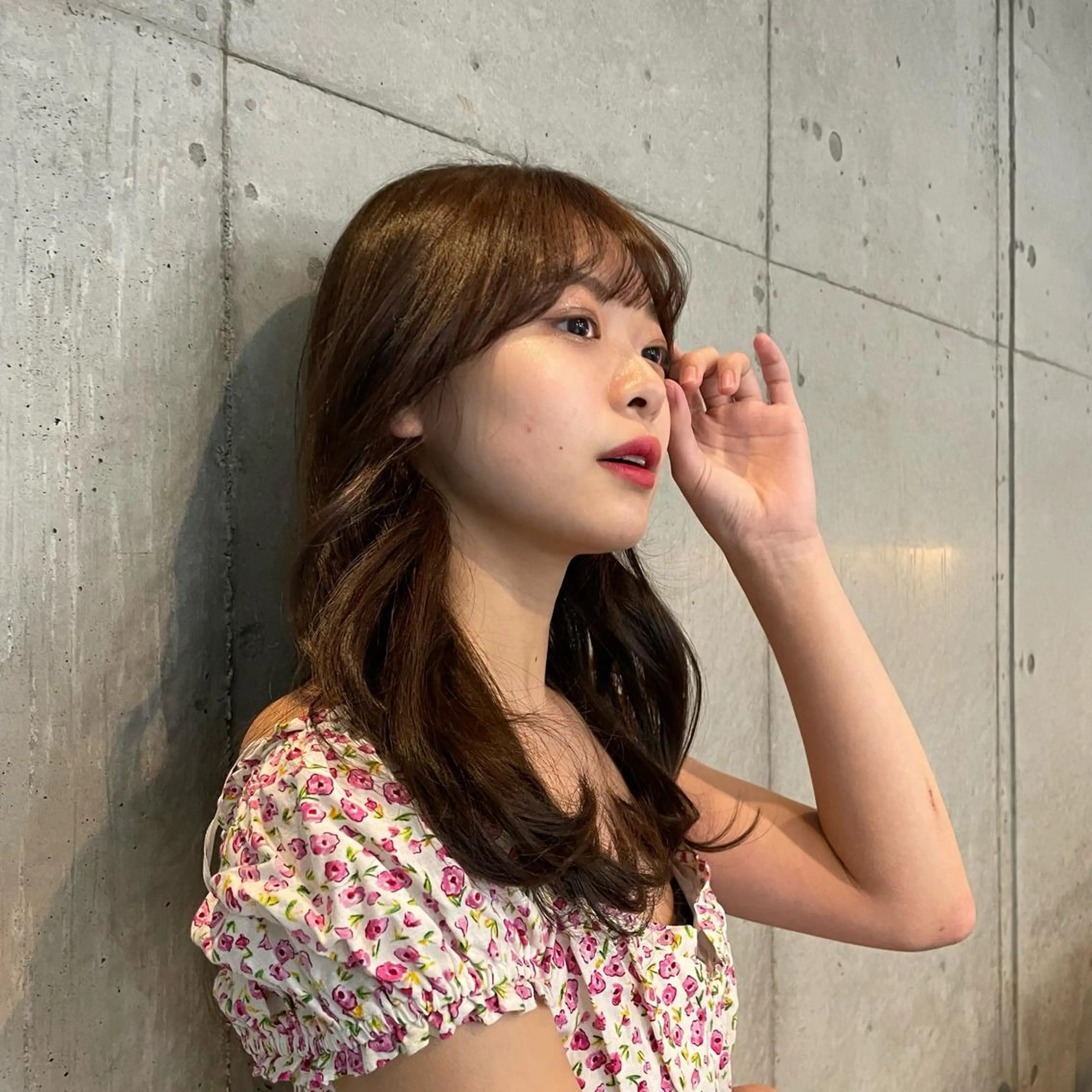 カラー kida nanaeのヘアスタイル