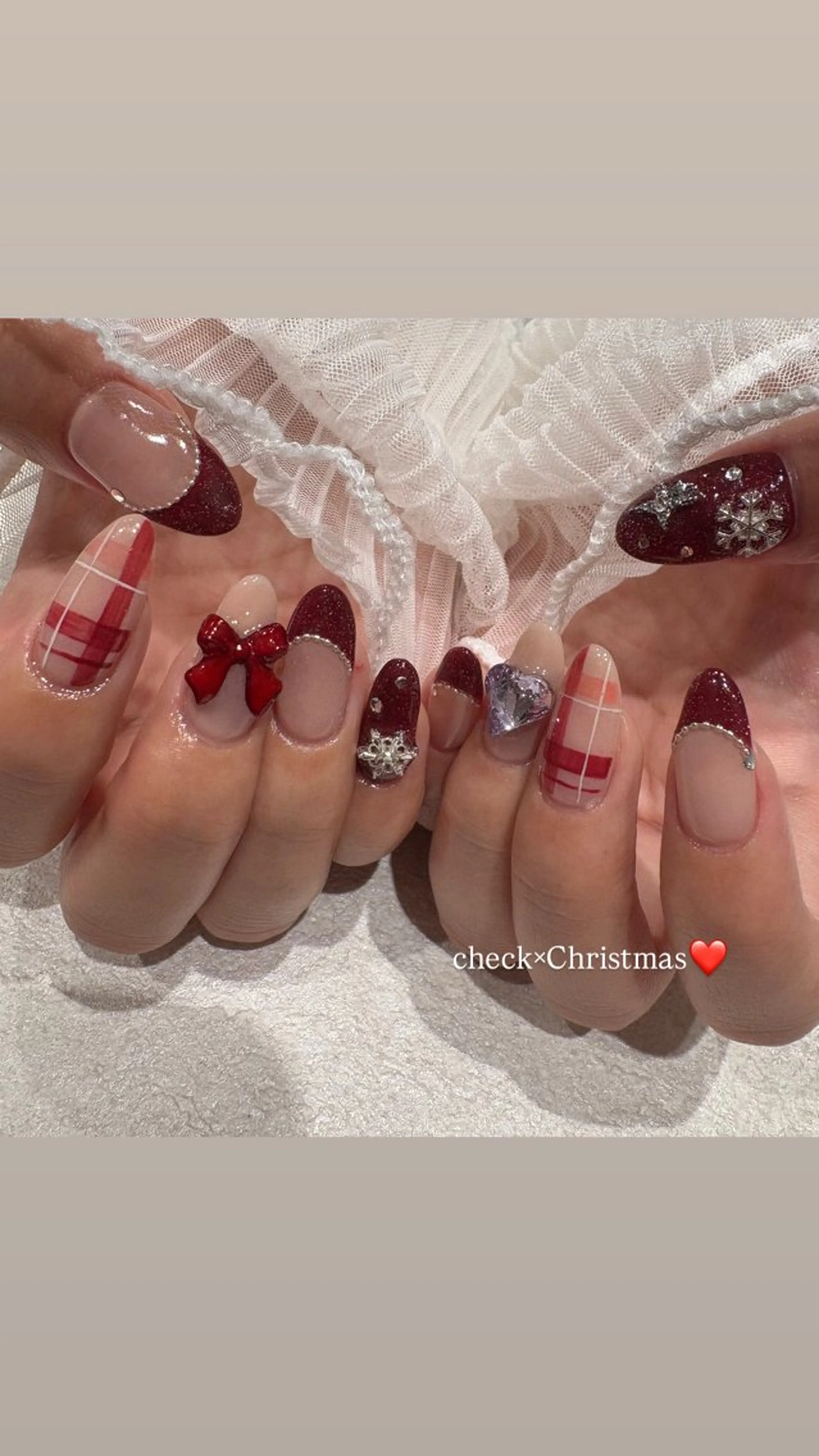 ネイル ハンドネイル She nail studio 原宿所属・パラジェル有/ スカルプ/mahoのネイルデザイン