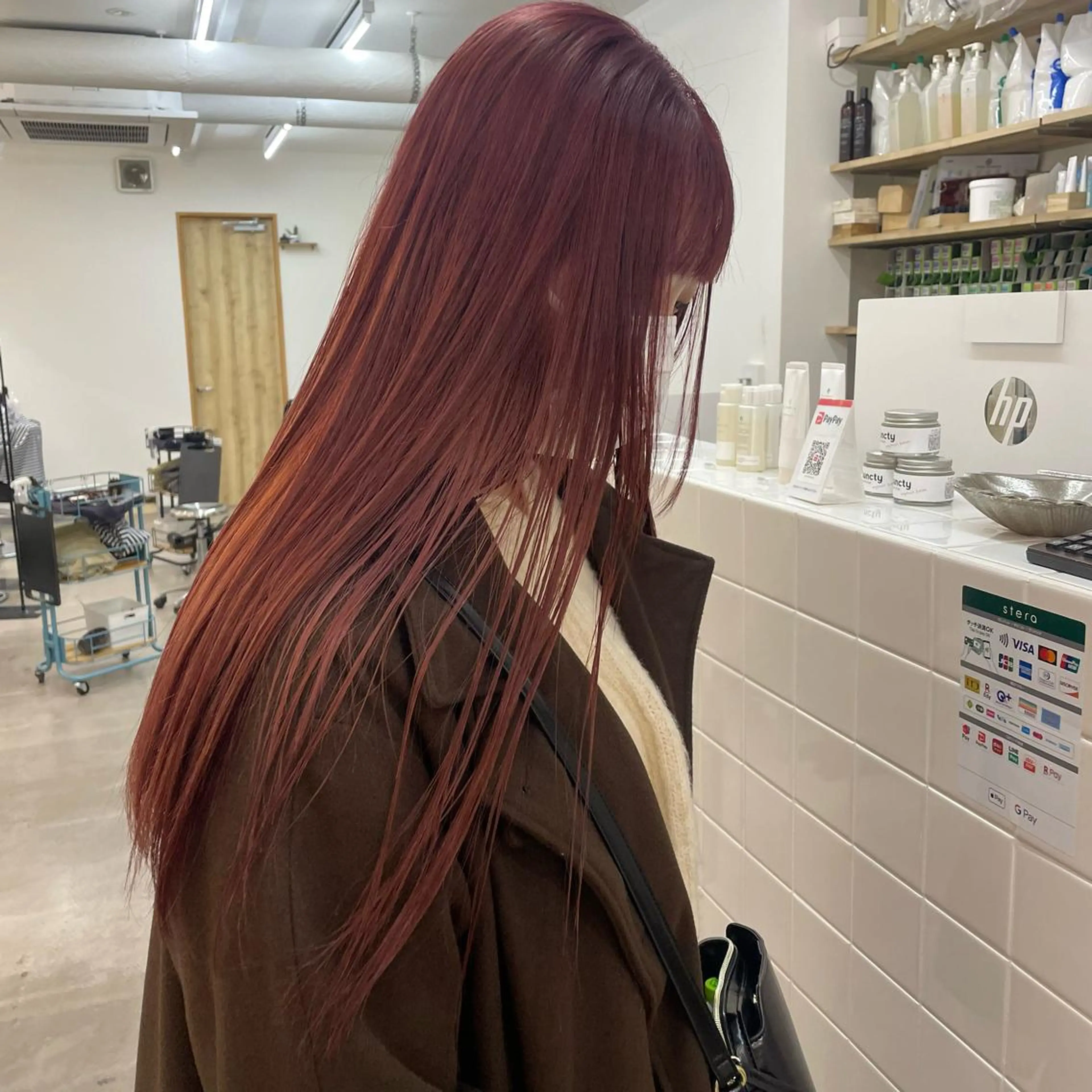 ロング ヘアカラー トリートメント SUNC🍀大熊 花奈絵🍀のヘアスタイル