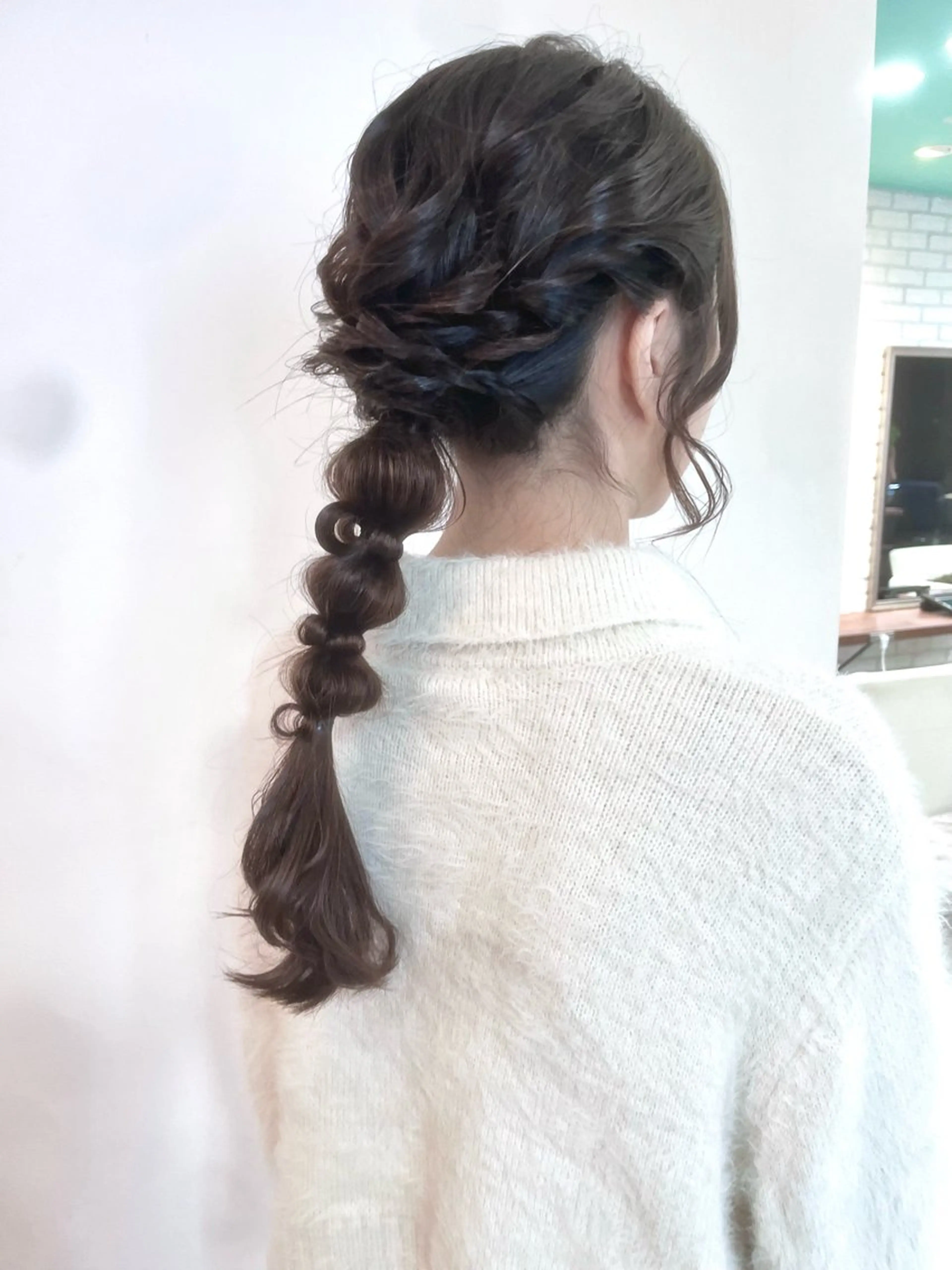 ロング カラー ヘアアレンジ ブリーチなし/ レイヤー🌿runaのヘアスタイル