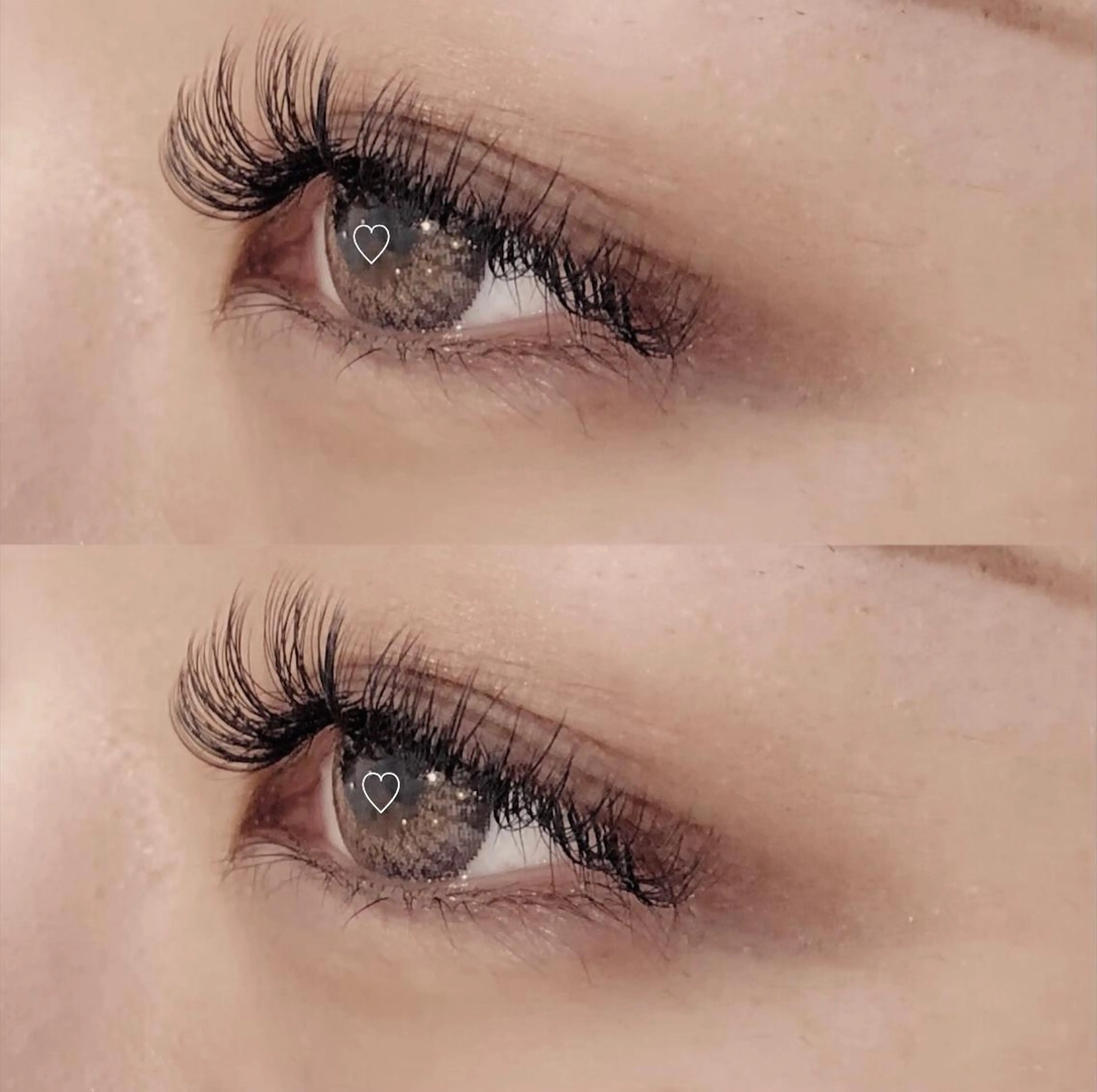 マツエク・マツパ フラットラッシュ ボリュームラッシュ sol bydiar /　riho🌺:)のマツエク・マツパデザイン