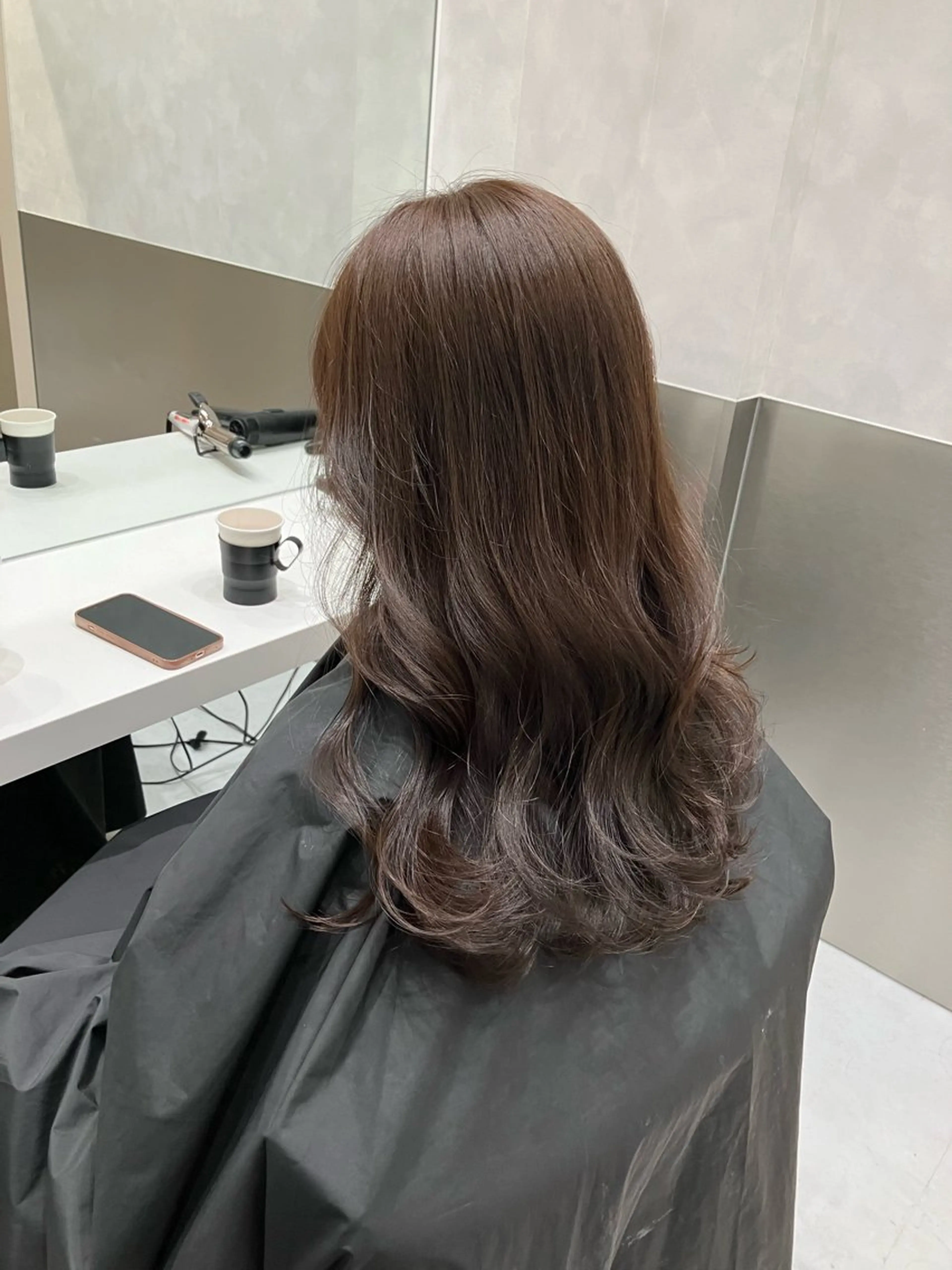 ロング カラー カット ヘアカラー トリートメント GO TODAY SHAIRE SALON原宿vita店舗所属・🩷完全マンツーマン 💖ASAHIのヘアスタイル