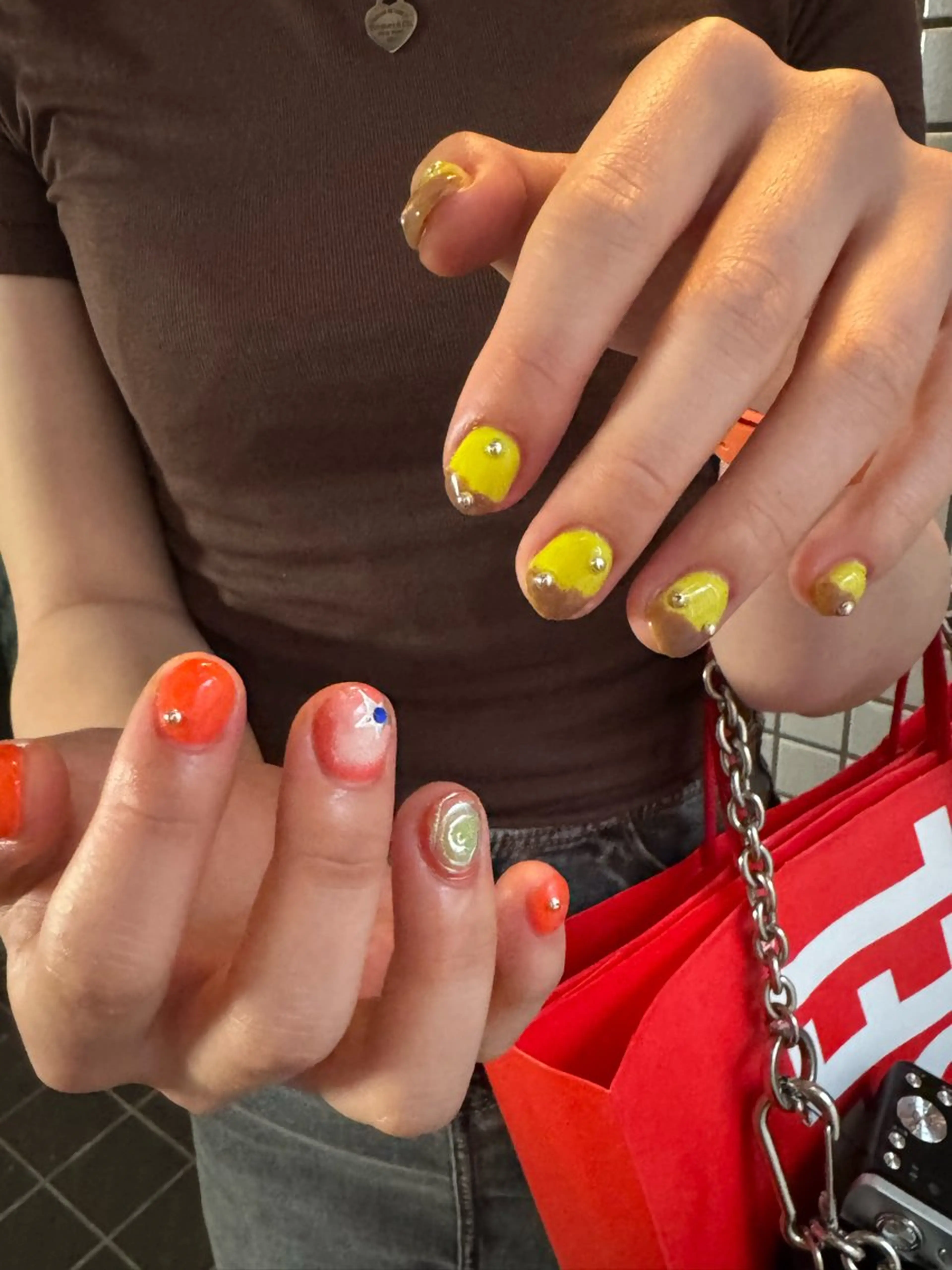 ネイル ハンドネイル フットネイル MITSUKI🪡 海外/個性派/ロングのネイルデザイン