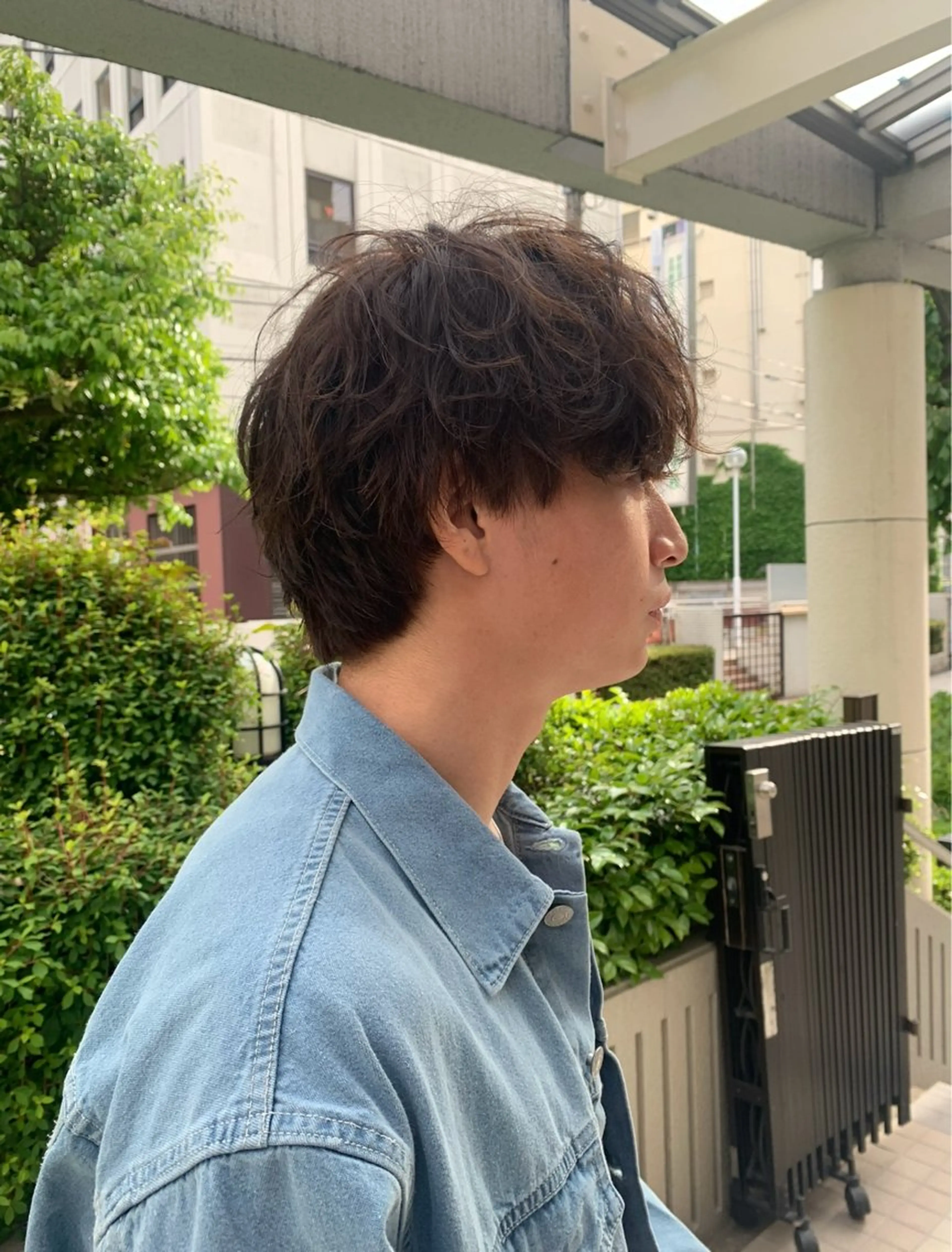 《🧑🏻‍🦱パーマにお悩みの方へ🧑🏻‍🦱》パーマ＋カット＋眉カット＋マイクロバブルシャンプー付き🫧の写真