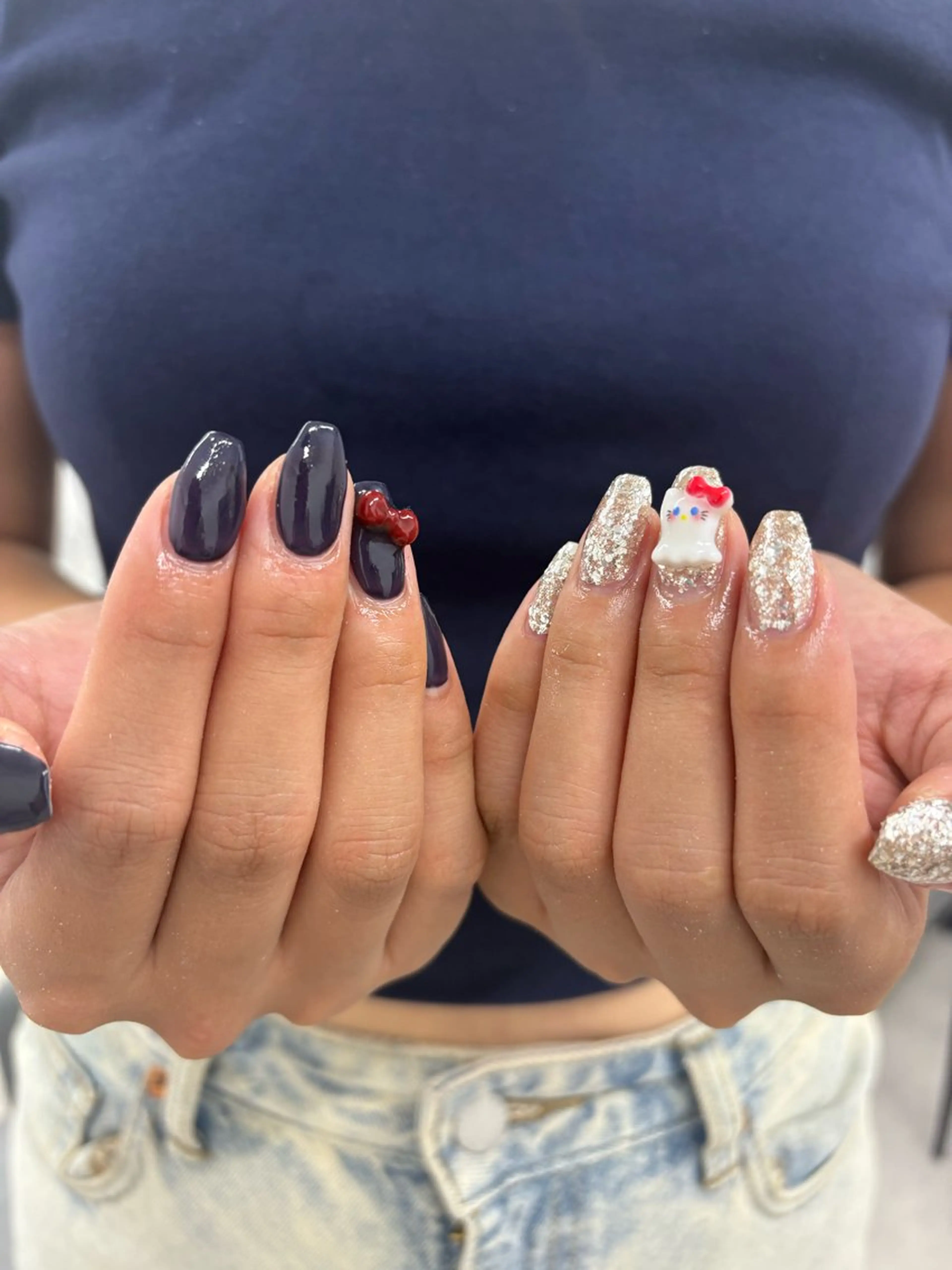 ネイル ハンドネイル yuria 🎀海外ネイル🌺のネイルデザイン