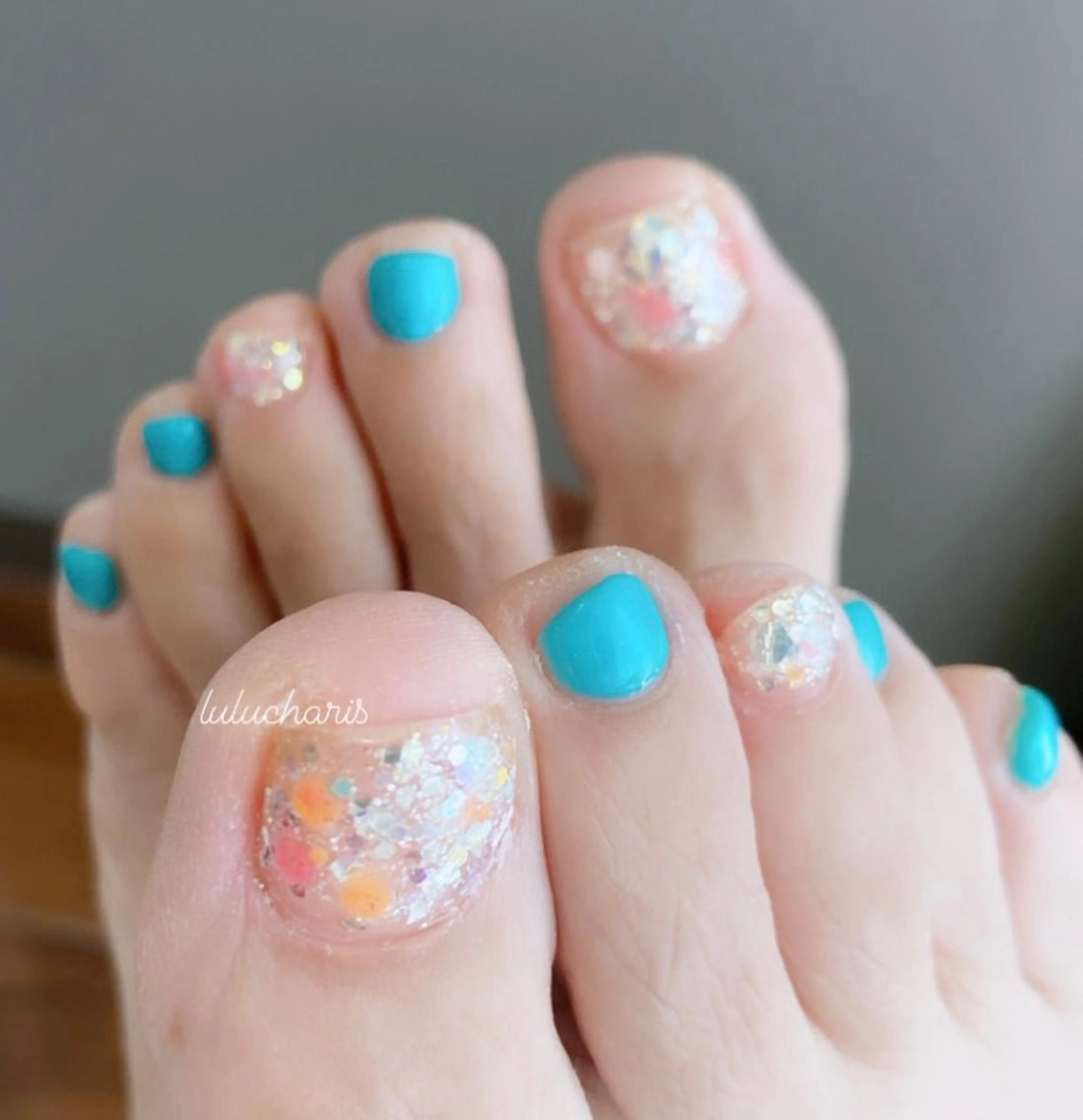 ネイル フットネイル Lulu charisu所属・lulucharis nailのネイルデザイン