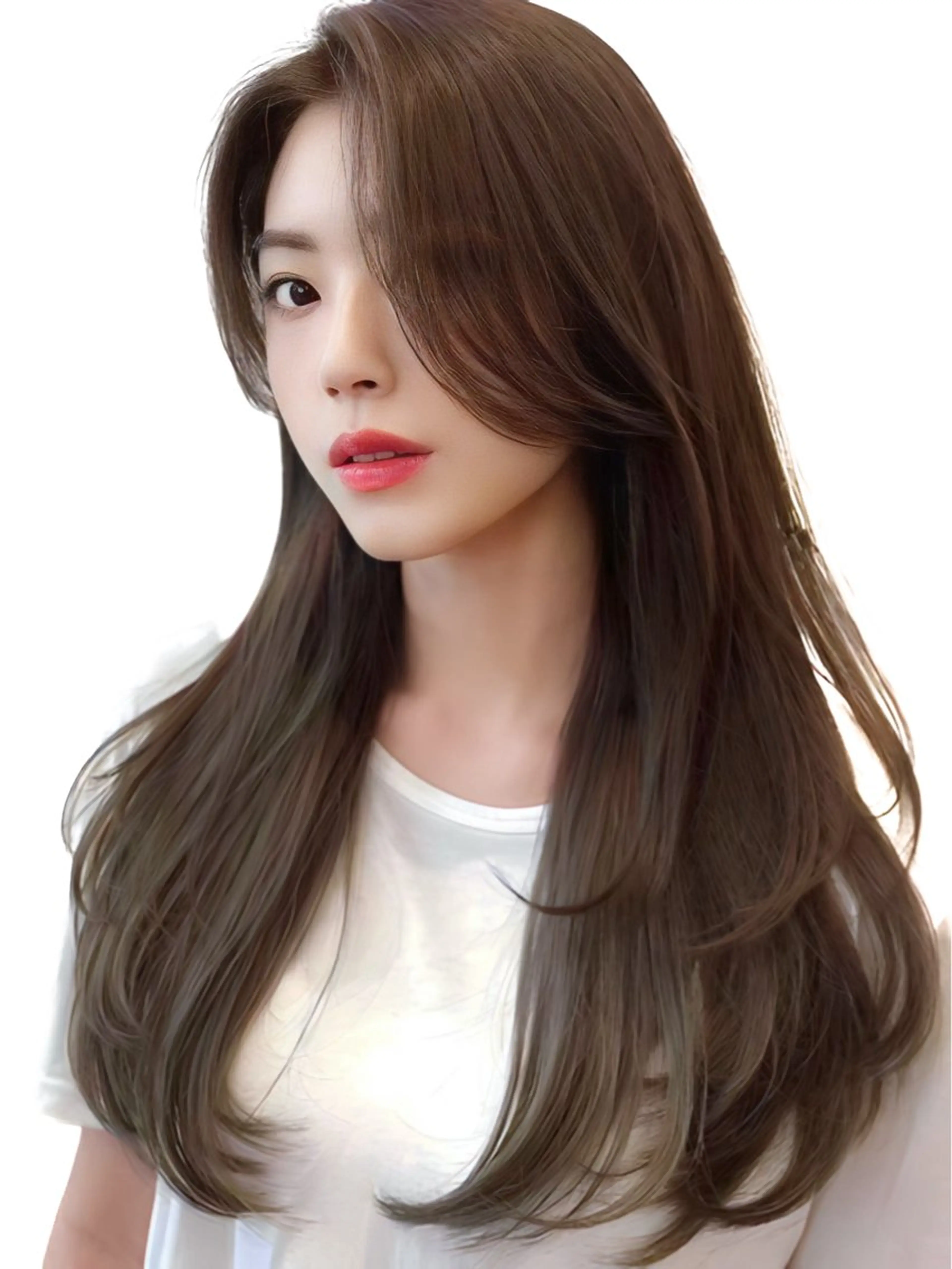 ロング 映える顔まわり/前髪 特化 💗 ユキマのヘアスタイル