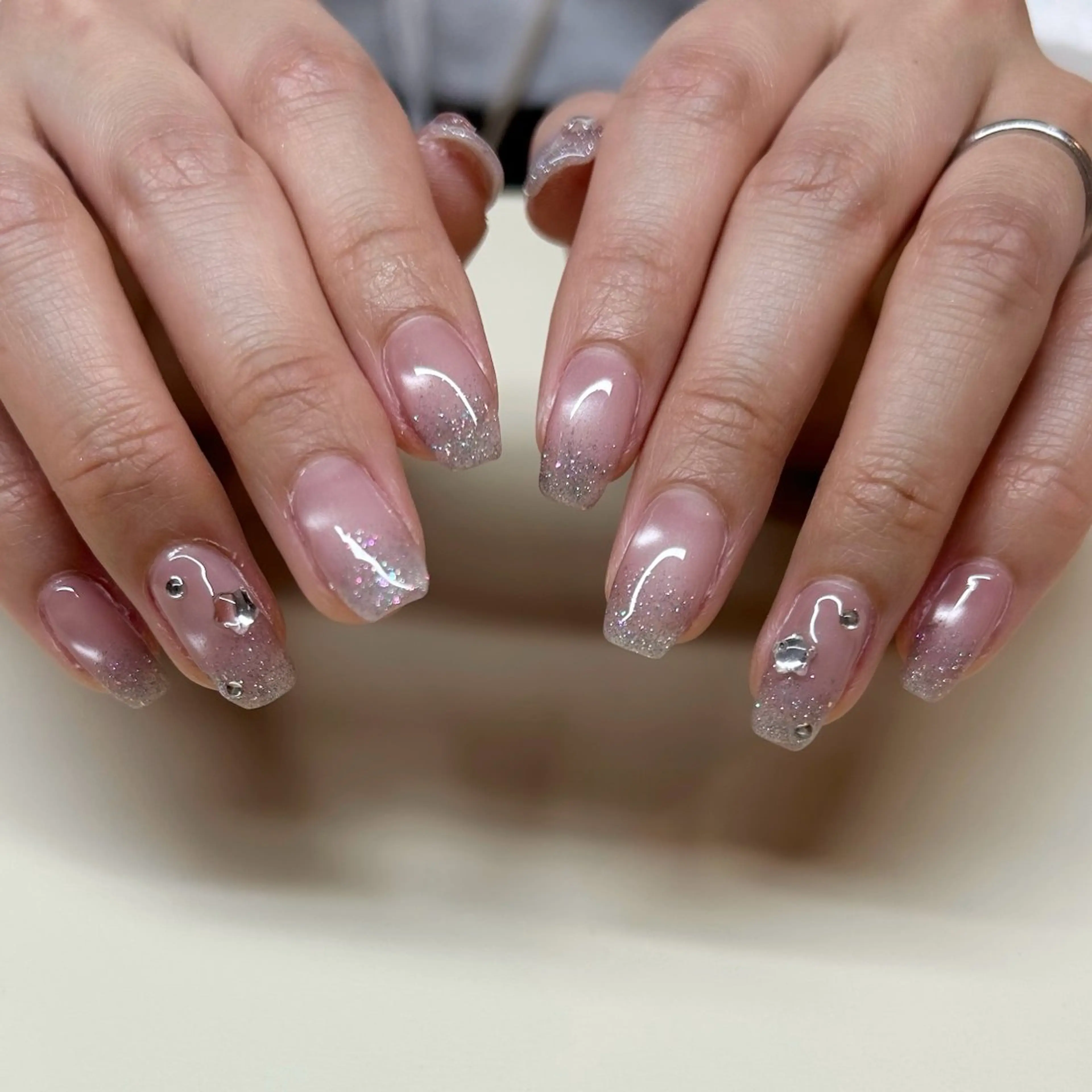 セミロング yumi 溝の口nailのネイルデザイン