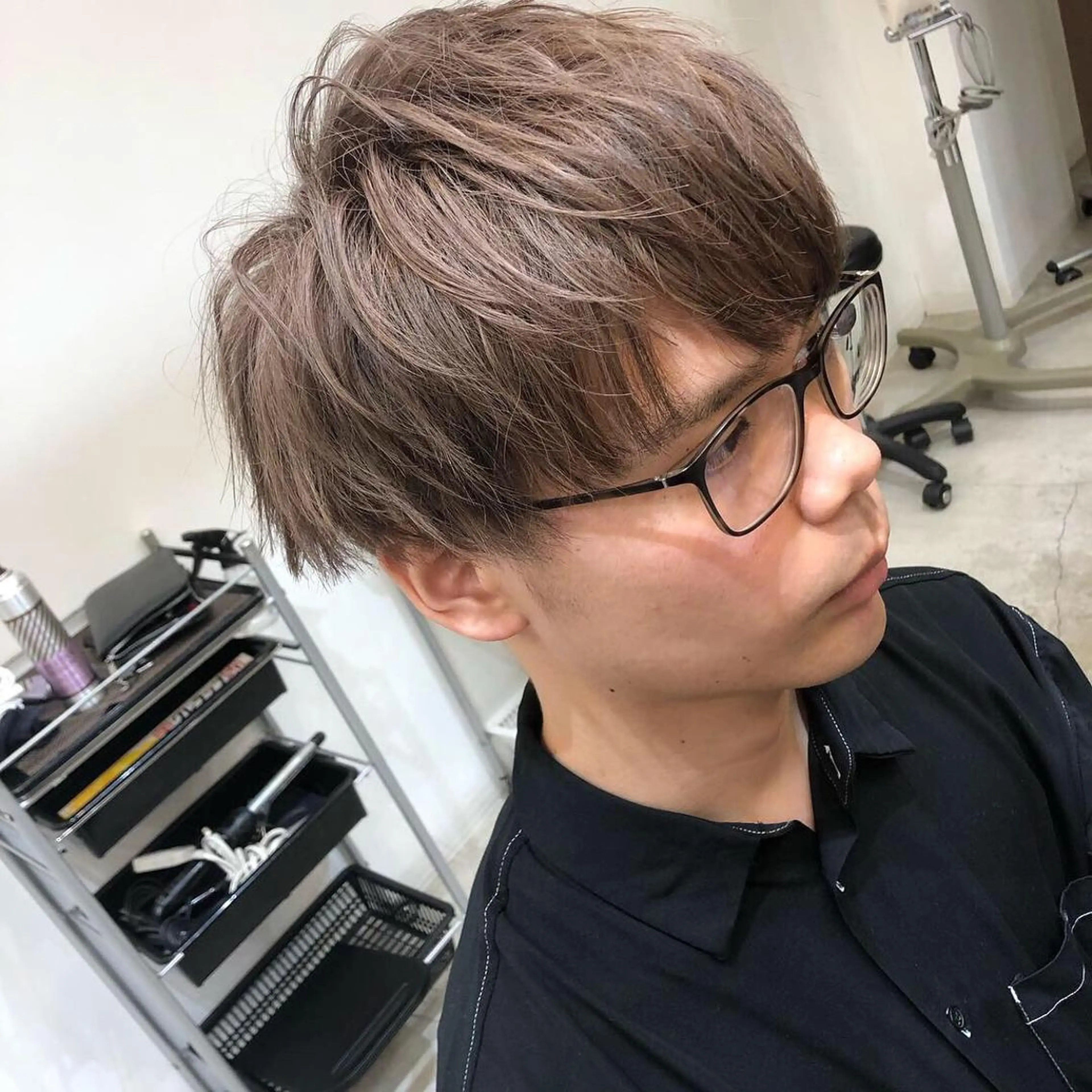 メンズ カラー beauty: beast 熊本店のヘアスタイル