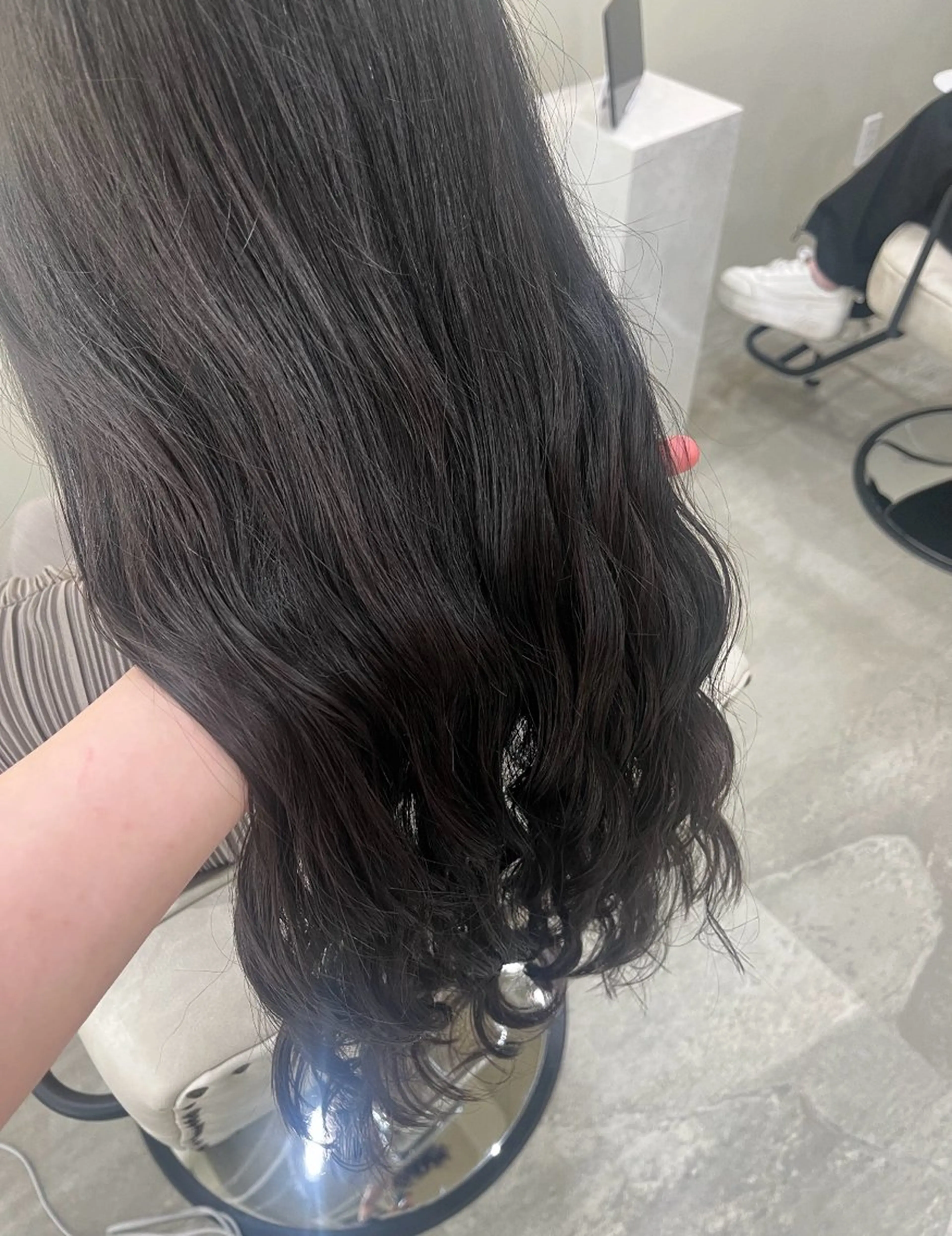 ロング トリートメント ヘッドスパ uni/haruhi ☀️透明感カラーのヘアスタイル