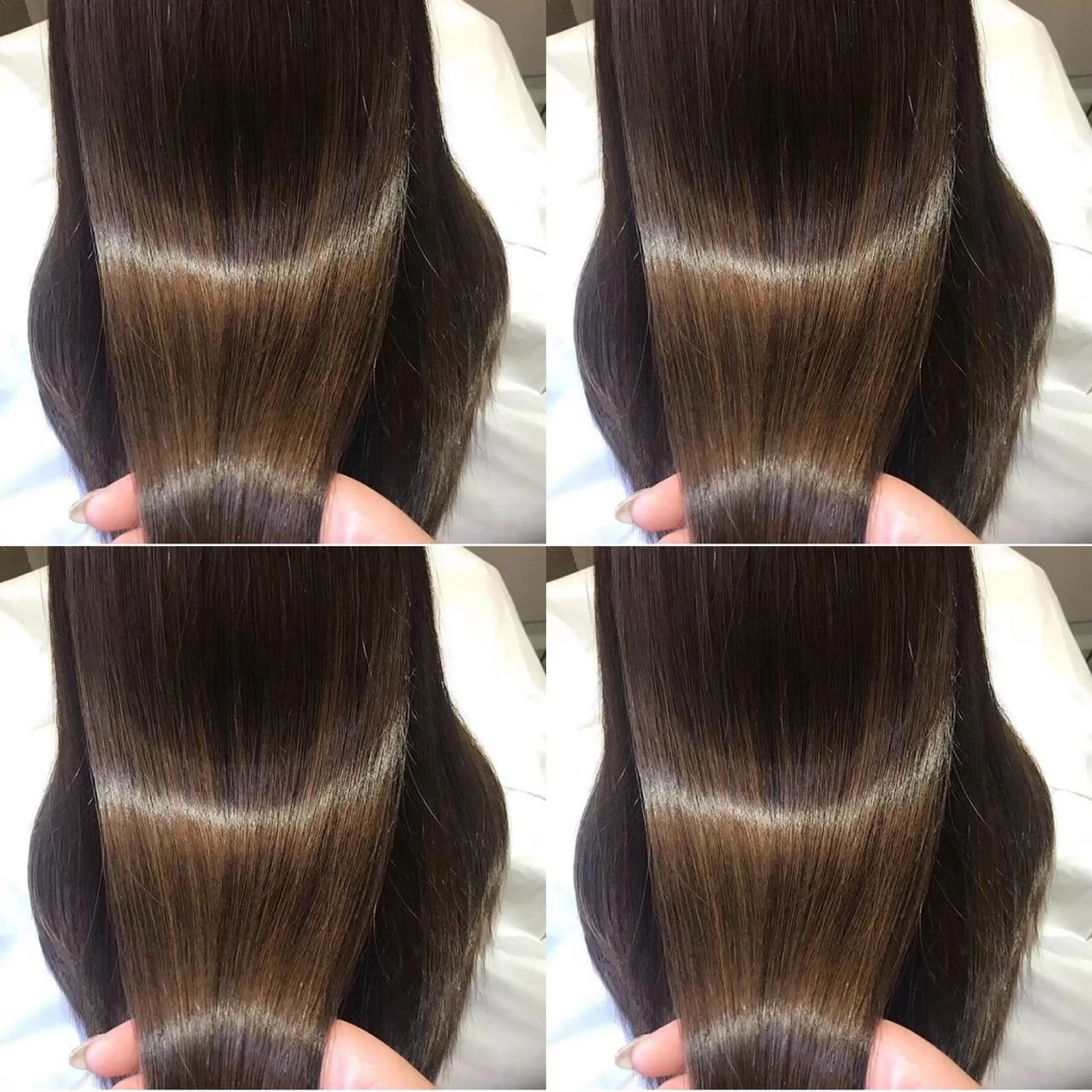 セミロング カラー ヘアアレンジ 💎韓国レイヤー ×エクステゆうま💎のヘアスタイル