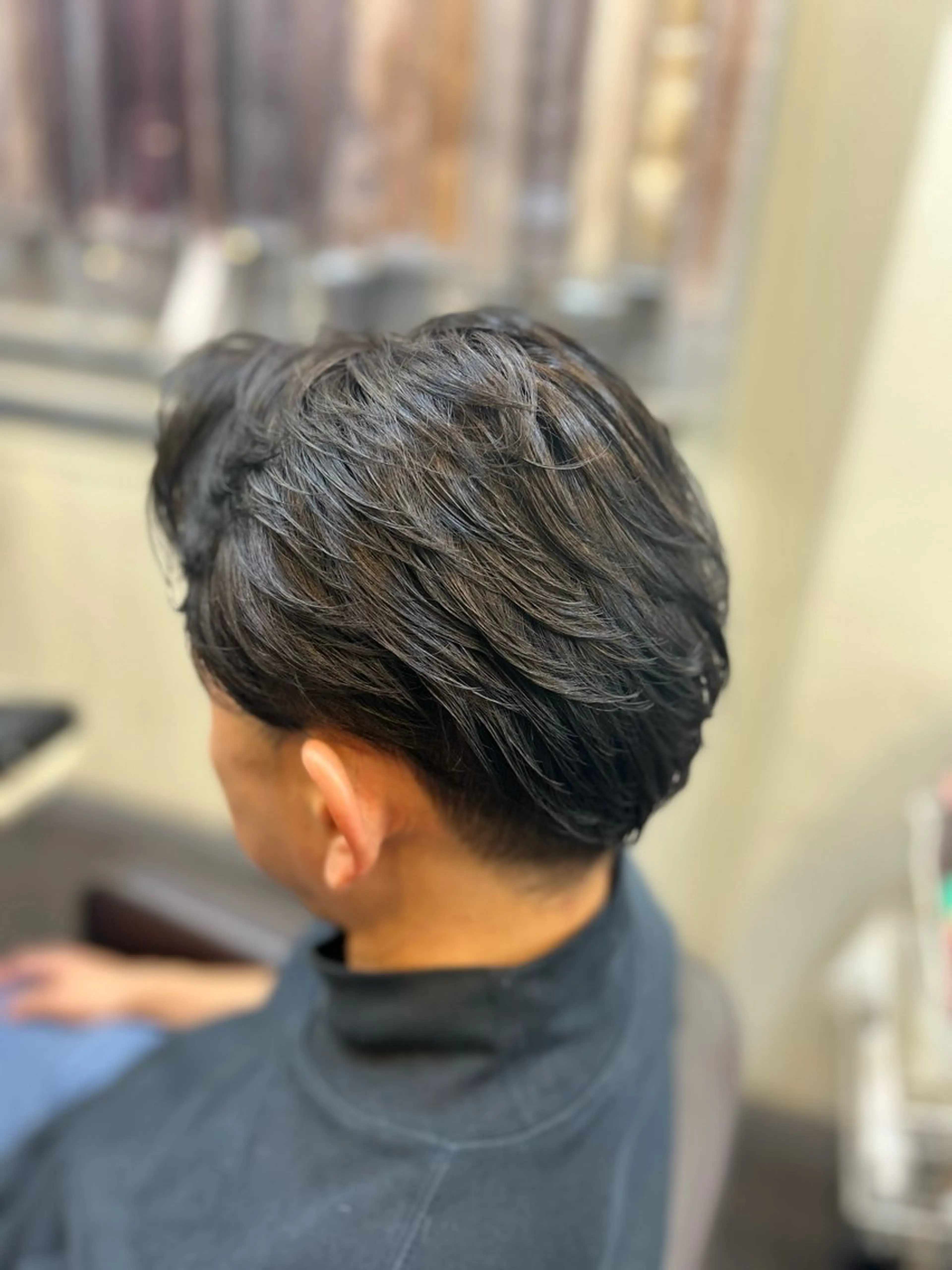 ショート メンズ 成安 雪菜のヘアスタイル