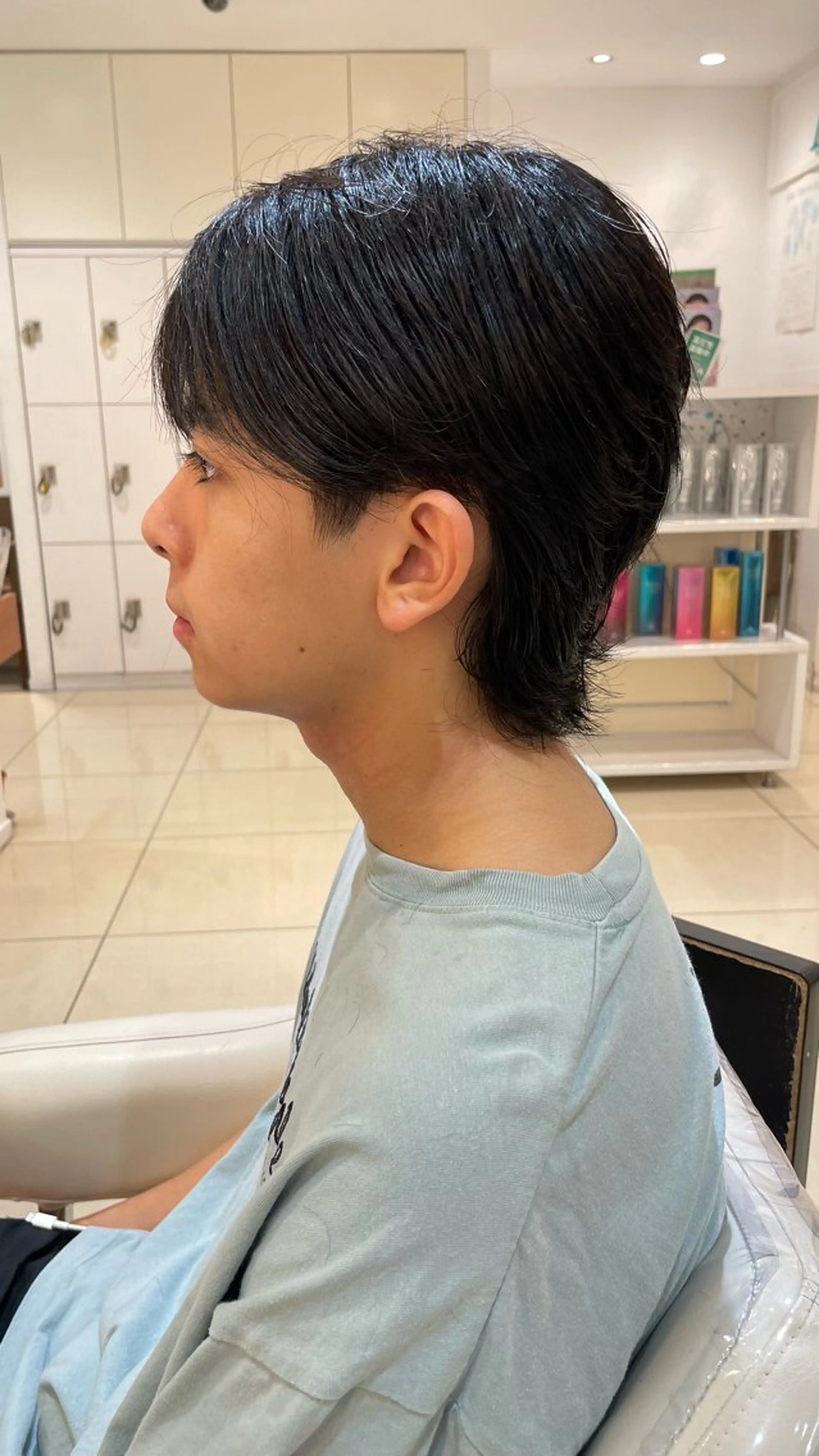 メンズ メンズ韓国風 メンズウルフカット ウルフカット 【大人ショート/ボブ モデル募集】　Seiのヘアスタイル