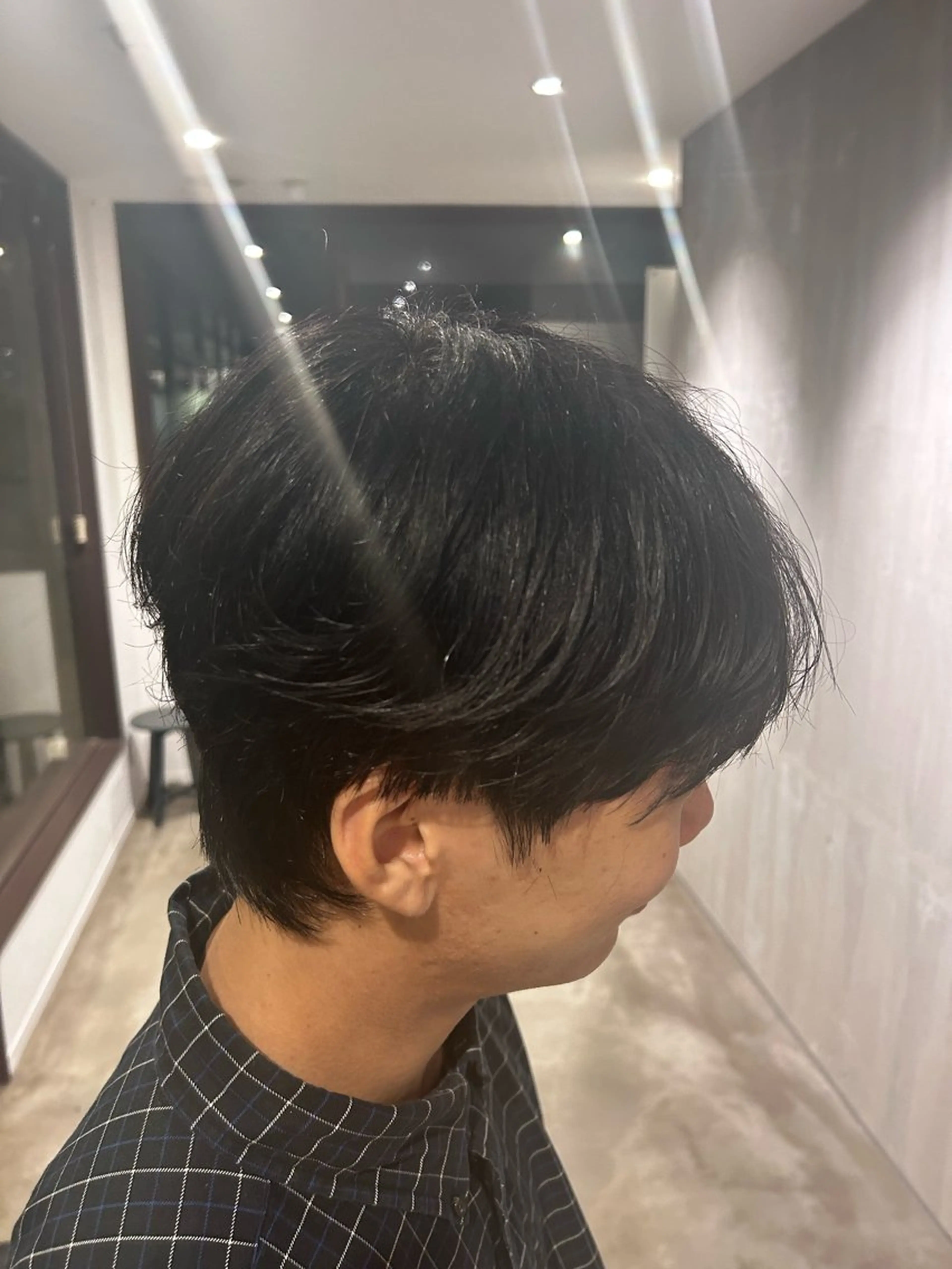 メンズ tote. 成瀬晃のヘアスタイル