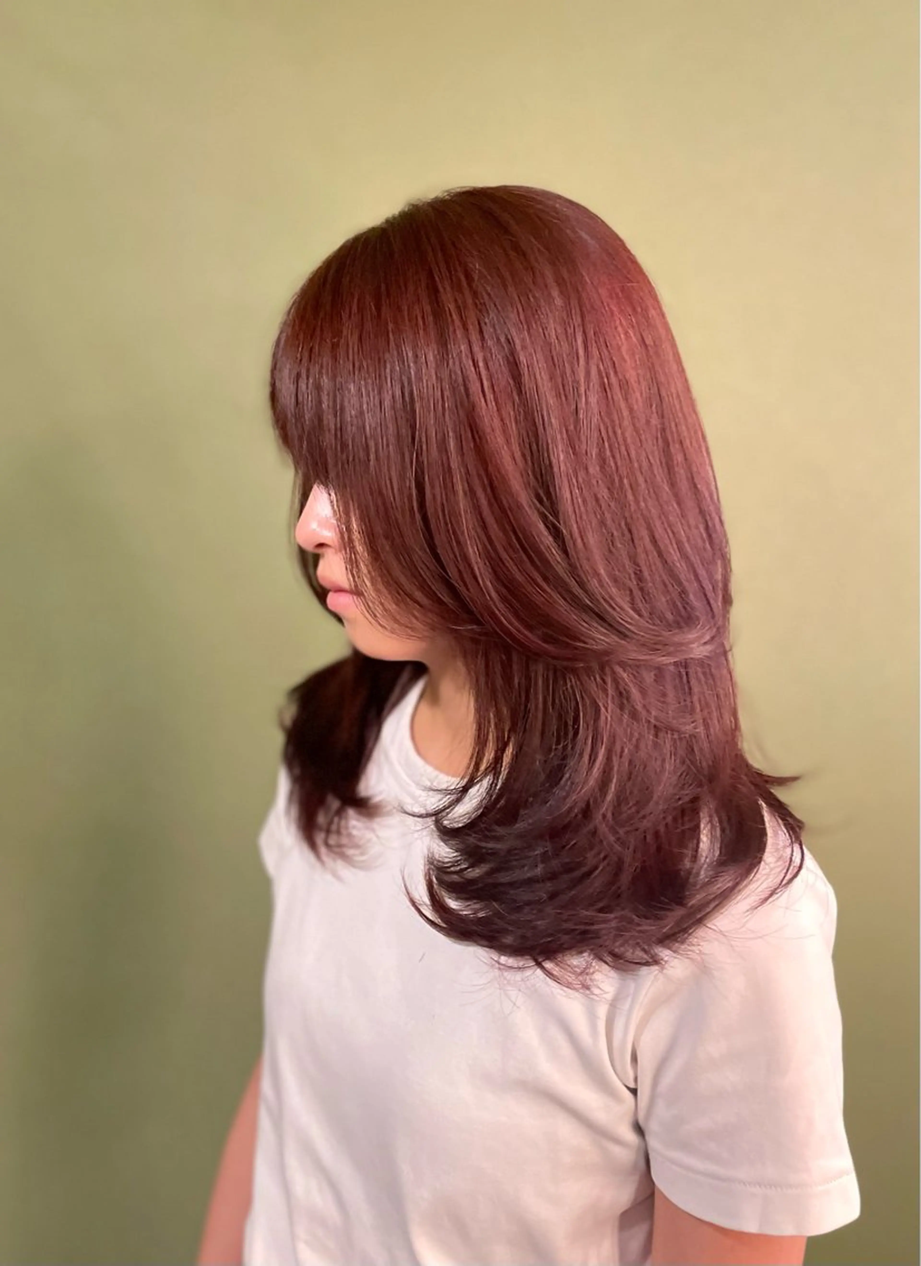 セミロング カラー カット ヘアカラー トリートメント PATH-hair. storeのヘアスタイル