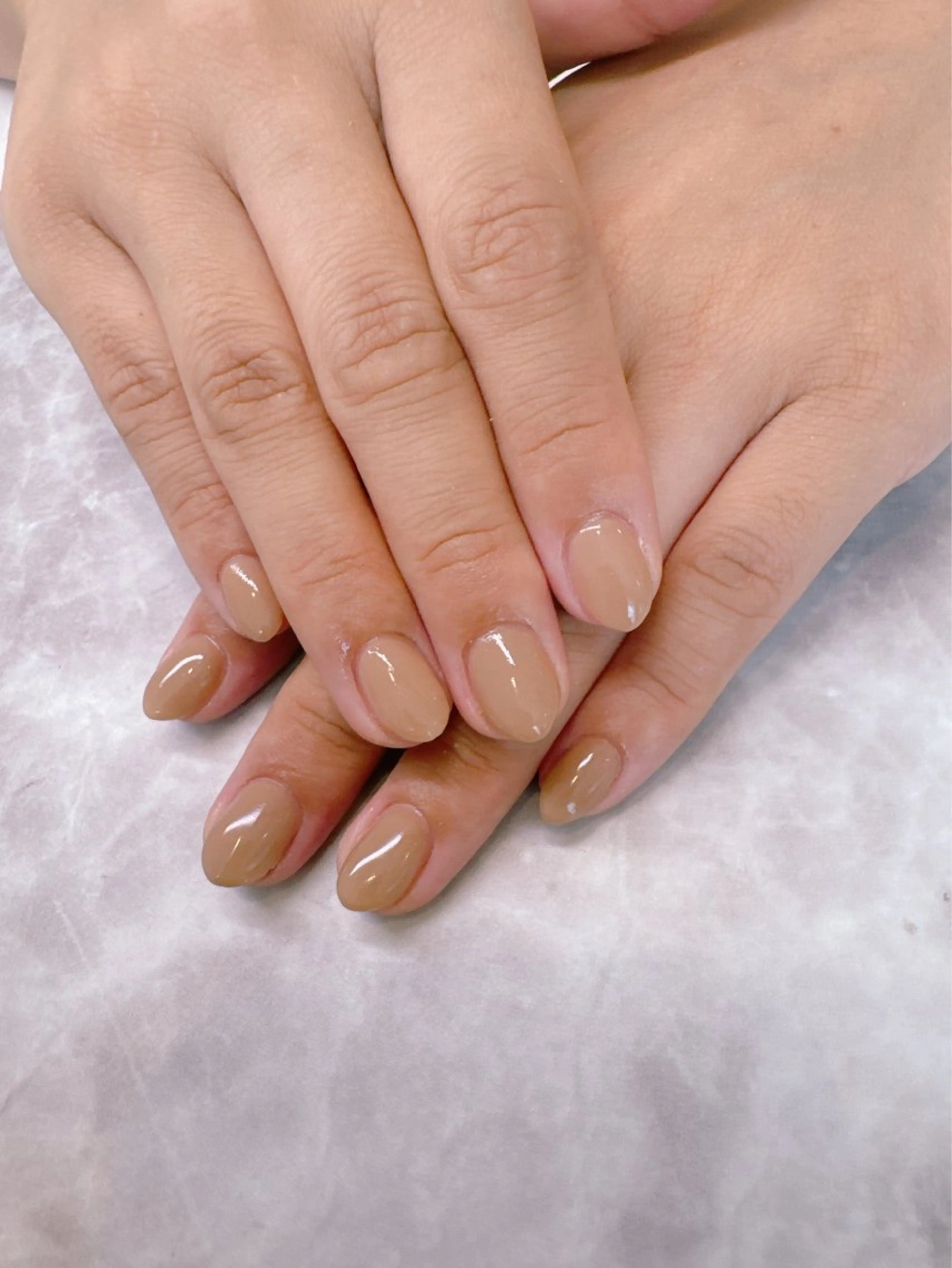 ネイル ワンカラーネイル ハンドネイル olim nailspaceのネイルデザイン