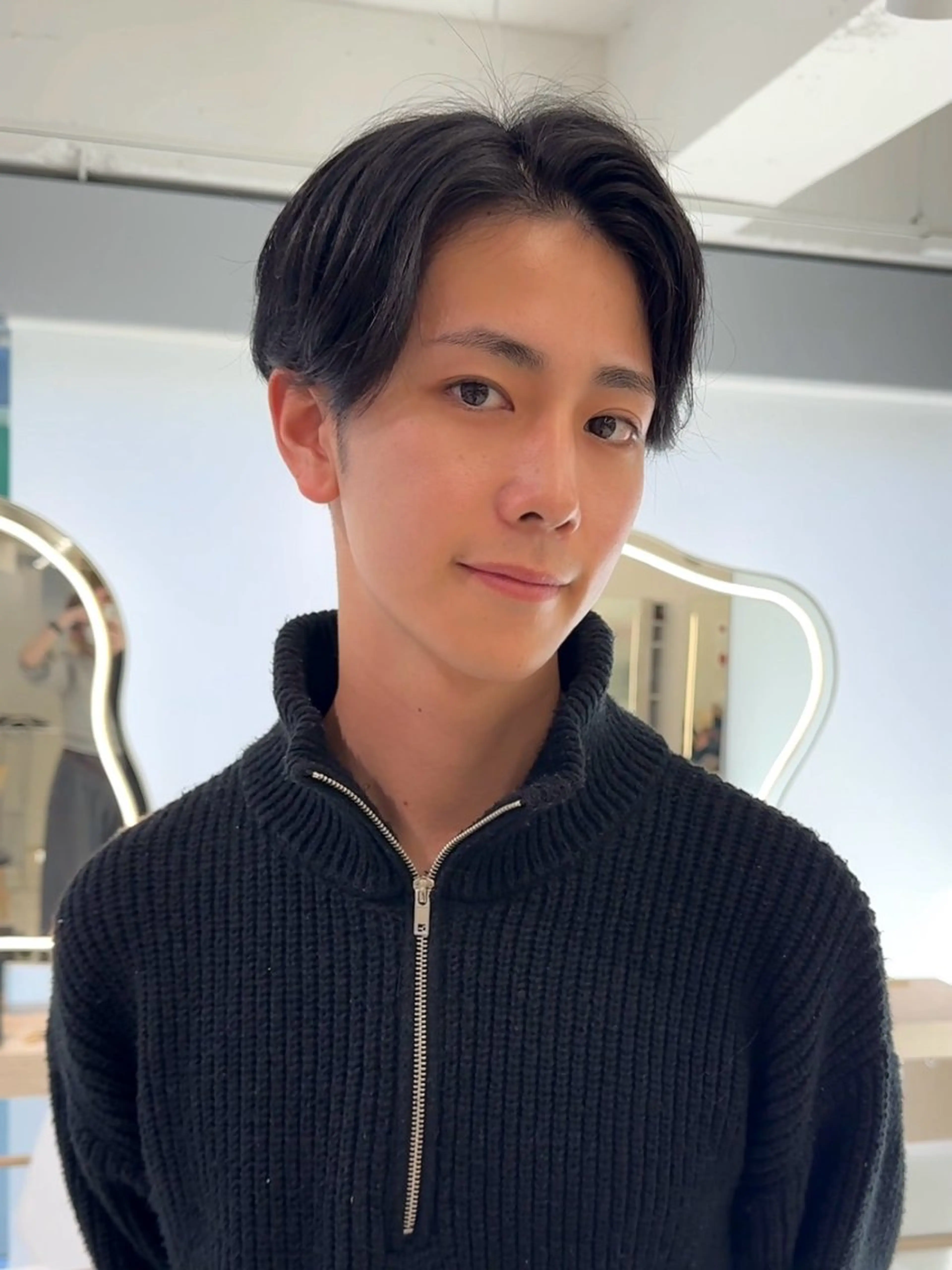 メンズ 顔周り🇰🇷韓国 レイヤー/いづみ💞のヘアスタイル