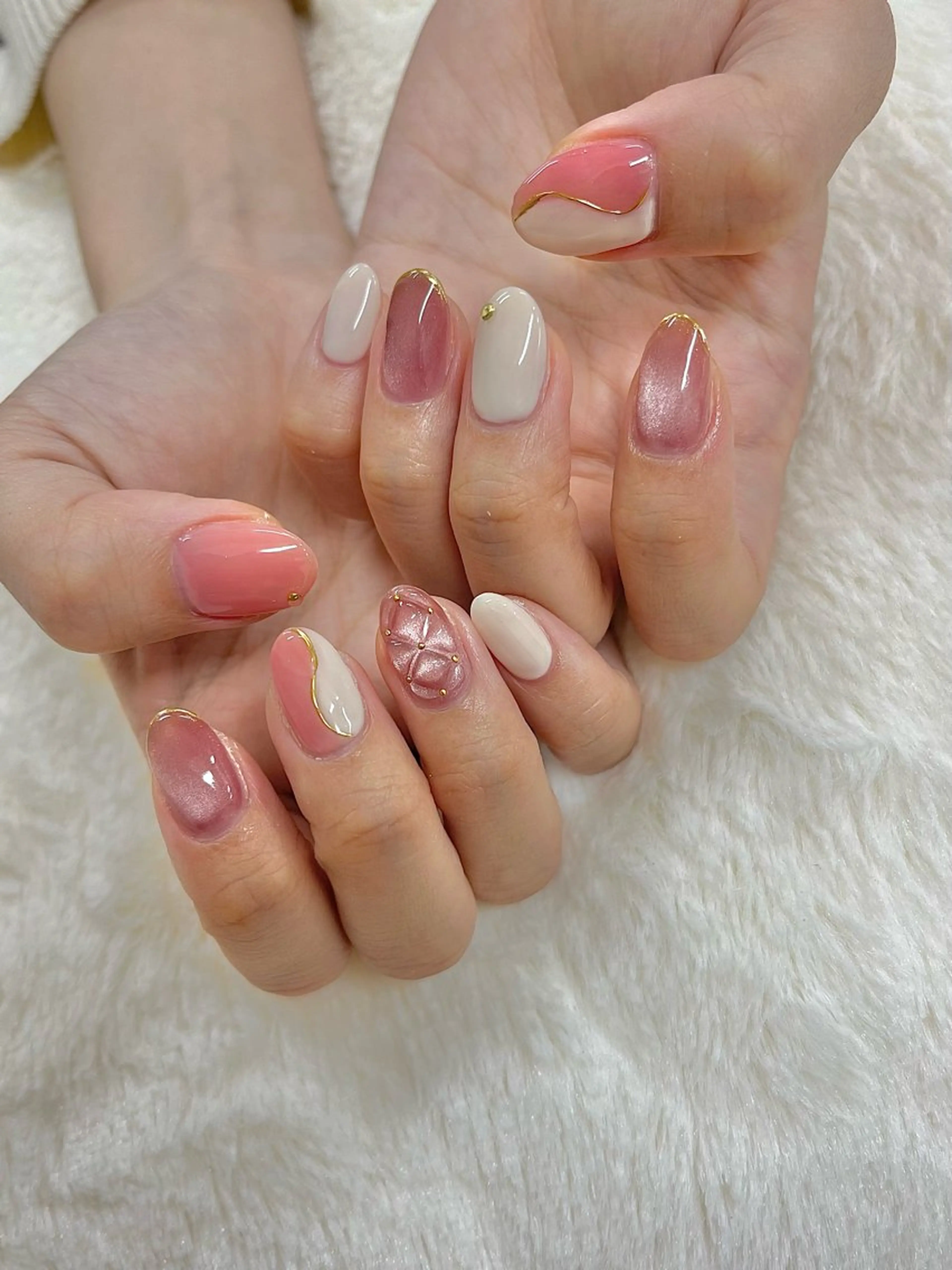 ネイル ハンドネイル フットネイル Nailsalon Fave/Rinaのネイルデザイン
