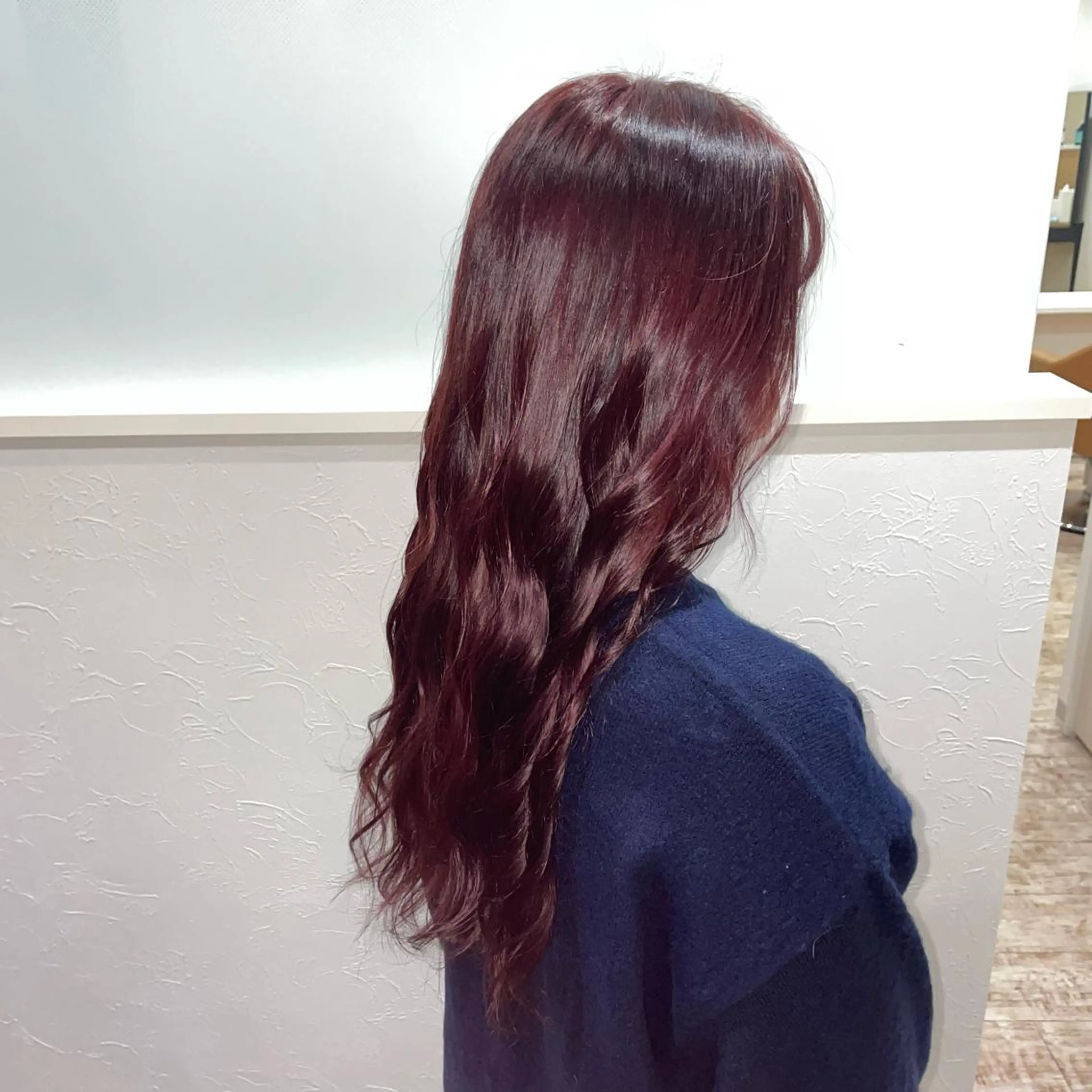 ロング HUE所属・西能 心音のヘアスタイル