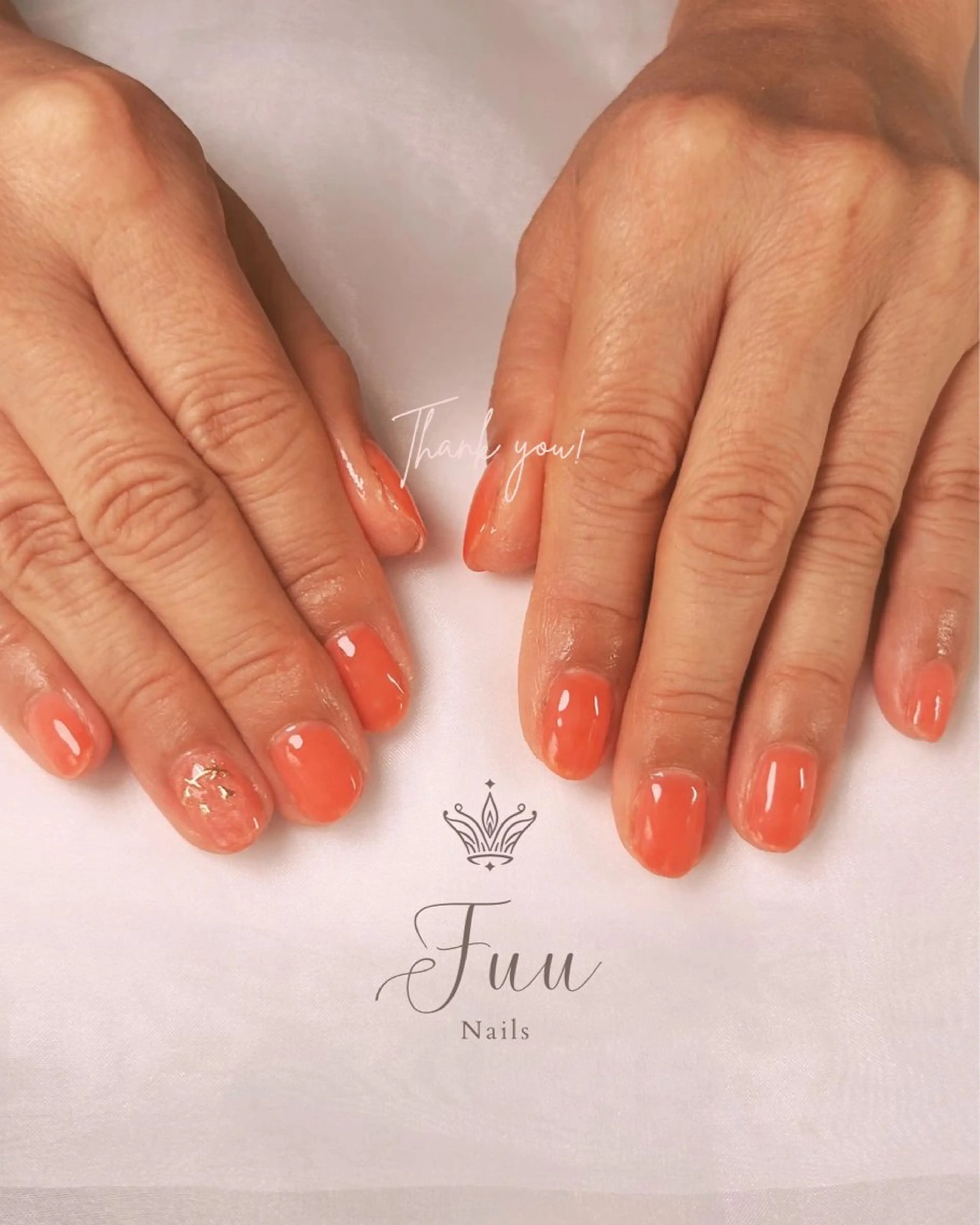 ネイル アートネイル ハロウィン ワンカラーネイル シンプルネイル 犬のいるネイルサロン Fuu nailsのネイルデザイン