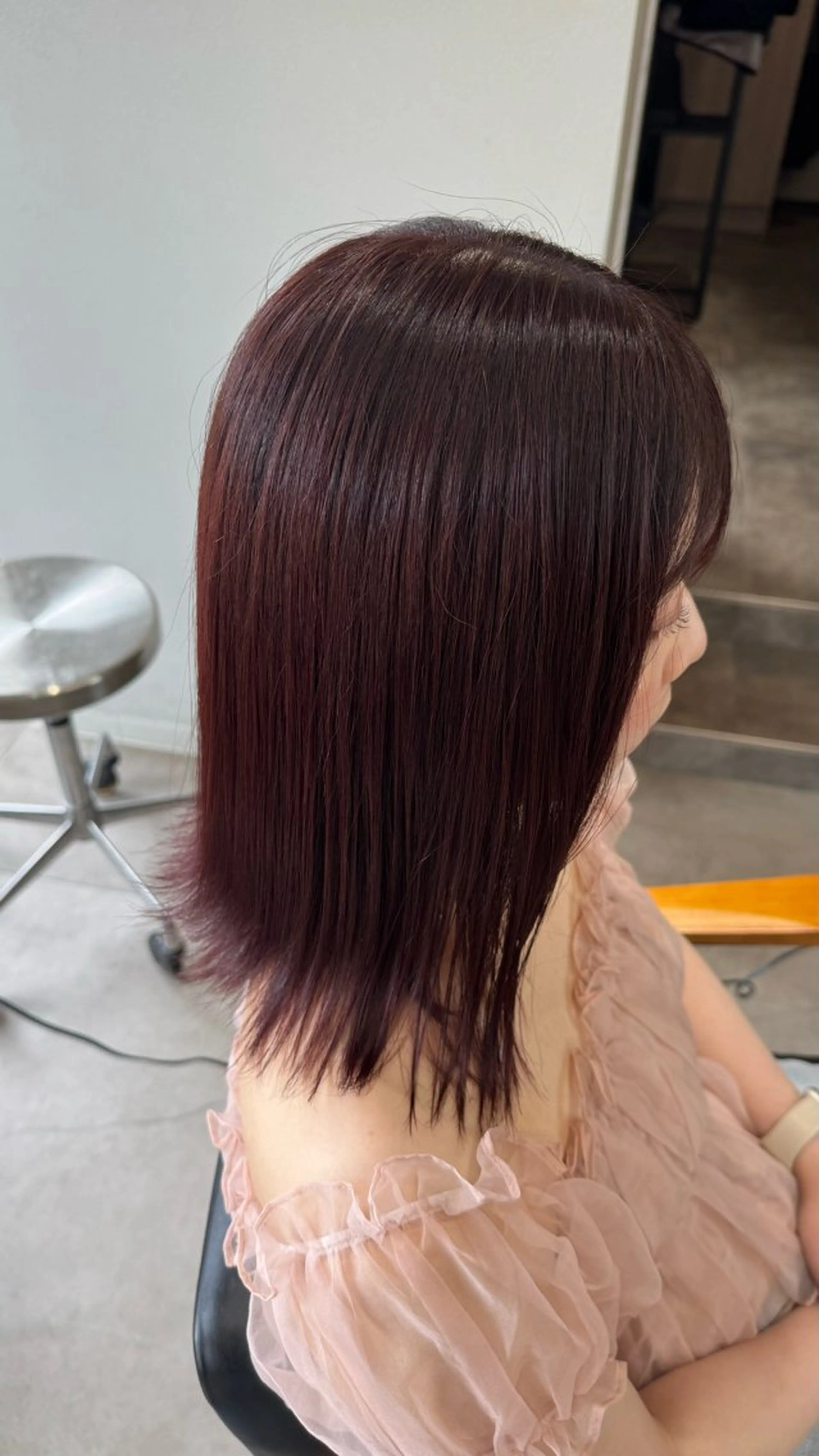 セミロング カラー Cafune’【カフネ】所属・Cafune/ 匠吾のヘアスタイル