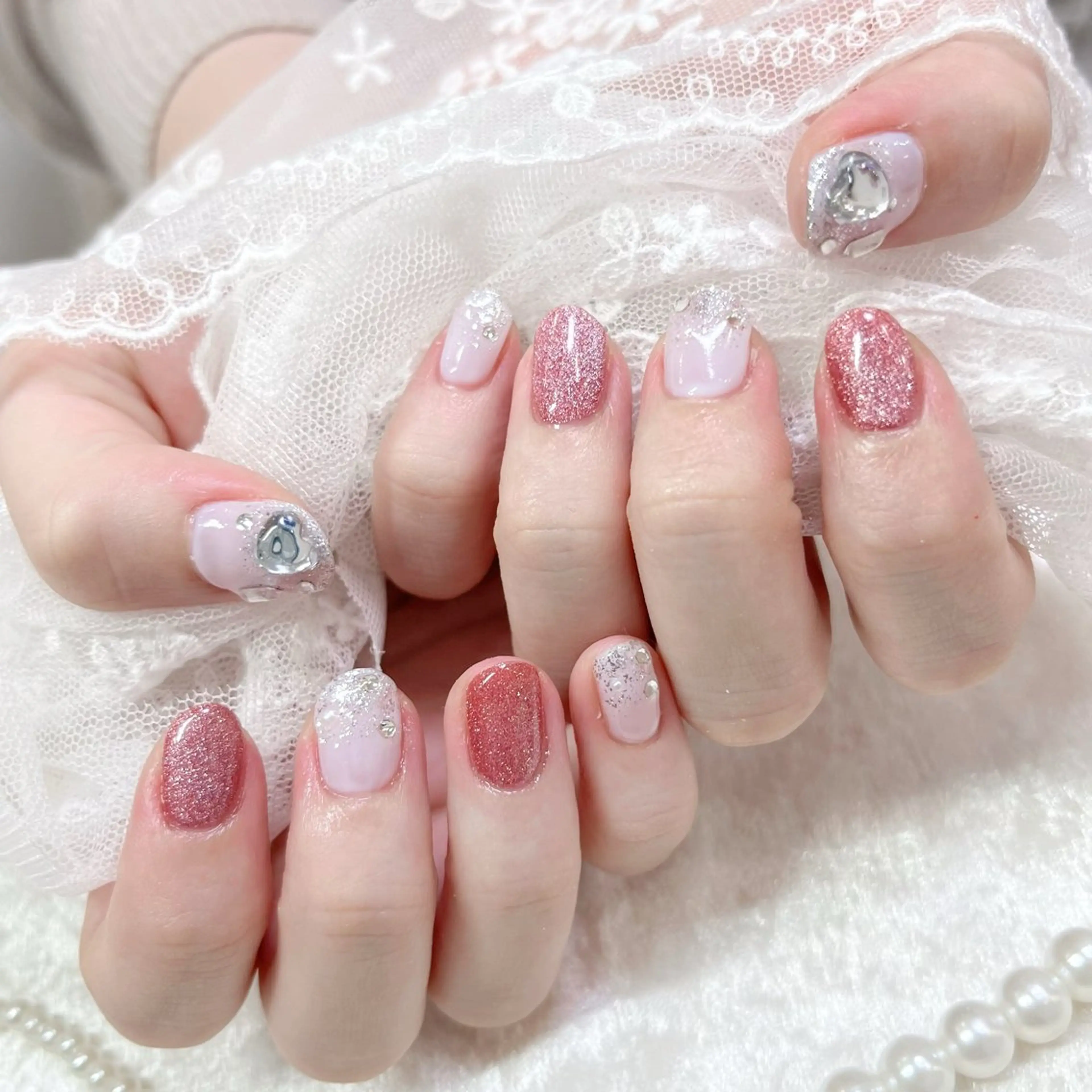 ネイル ハンドネイル Maya 🧊🫧‪のネイルデザイン