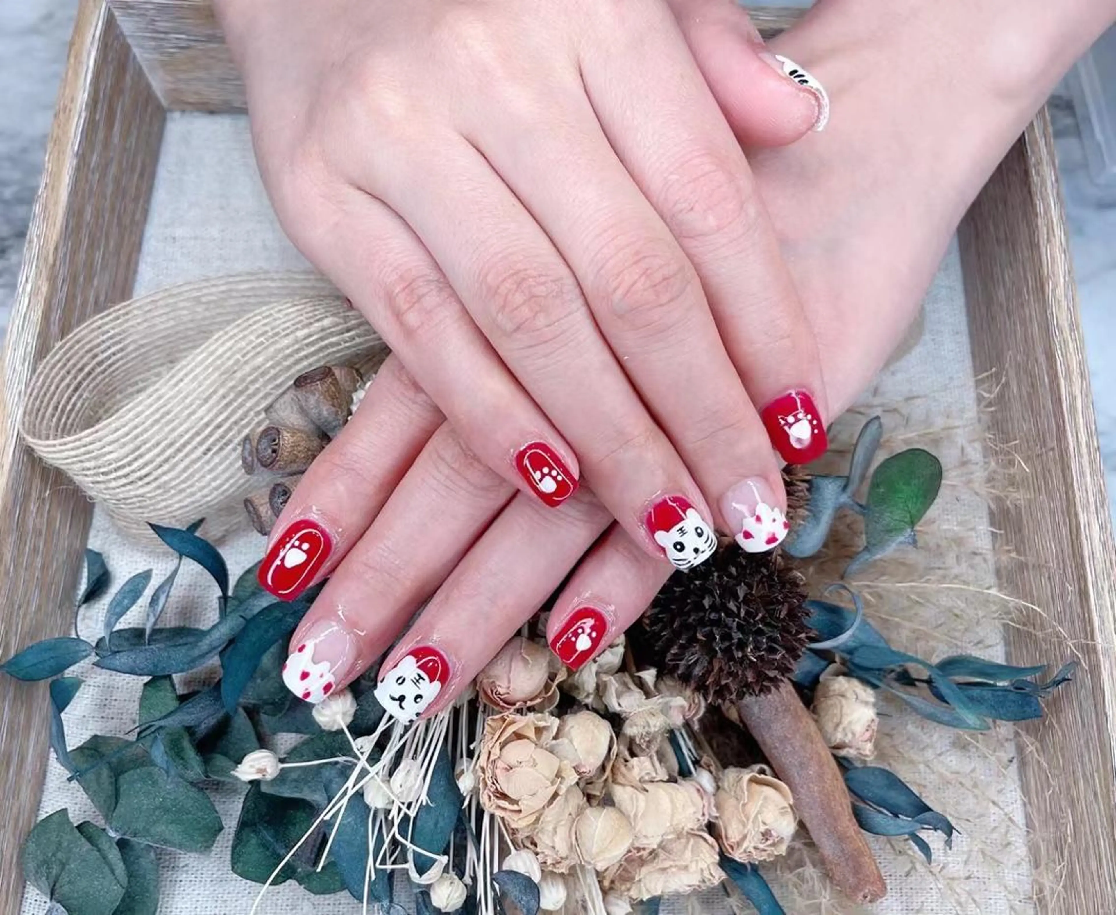 ネイル 氷ネイル・うるうるネイル Babarla Nailのネイルデザイン