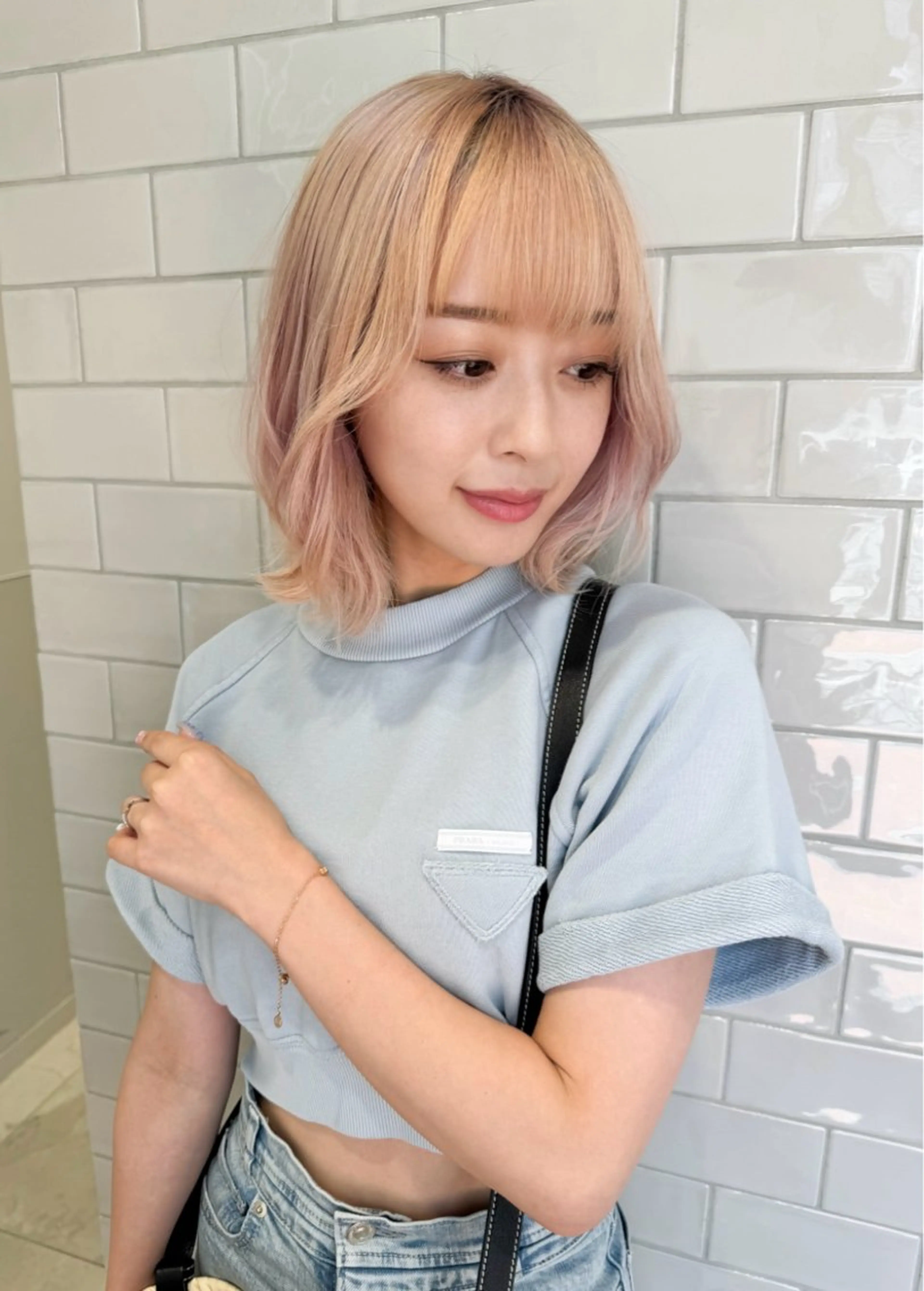 ショート ヘアカラー トリートメント share salon higashi umeda所属・大阪 美容師 林のヘアスタイル