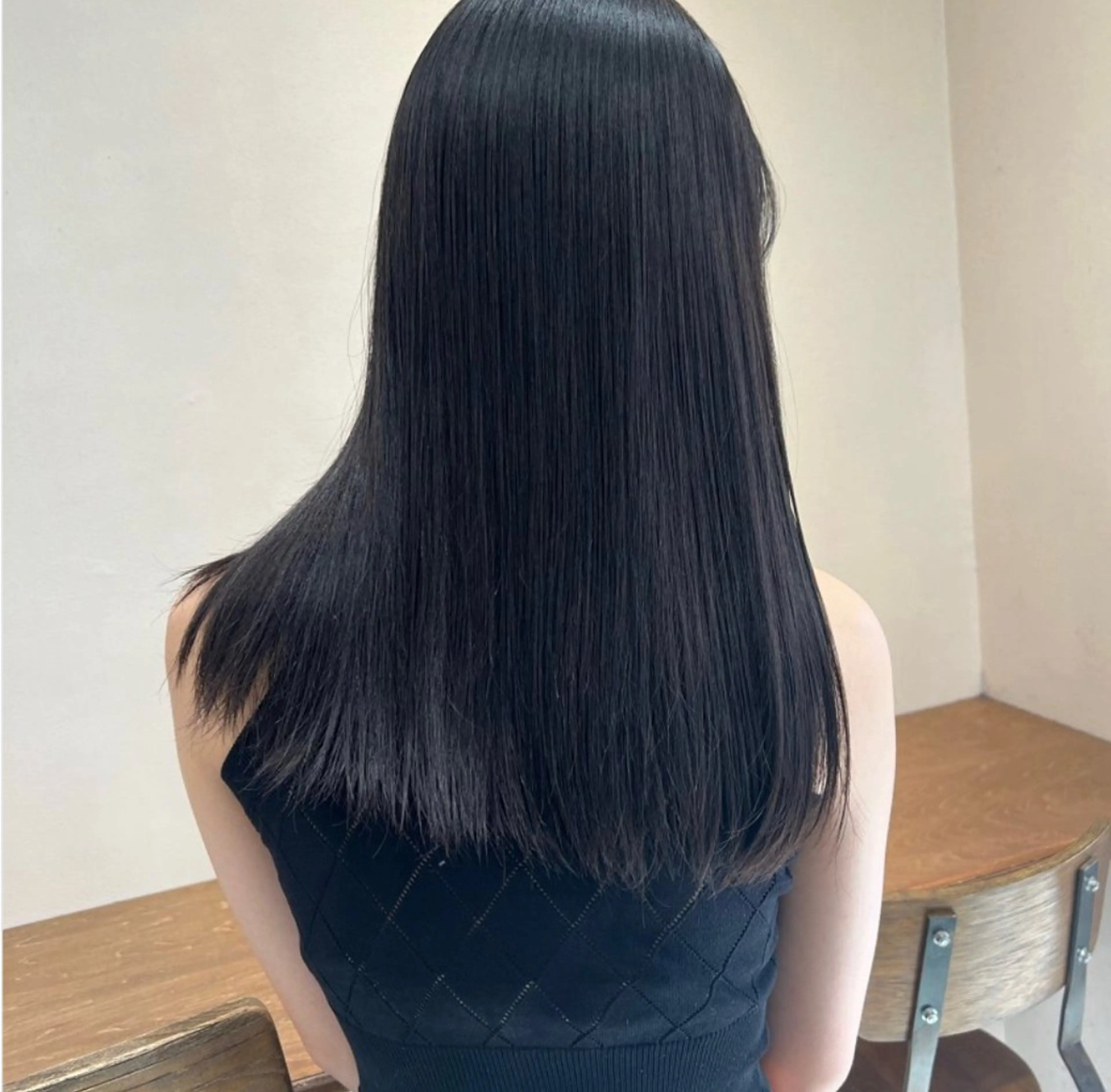 セミロング ヘアアレンジ 髪質改善 トリートメント 縮毛矯正 トリートメント ヘアセット 金子 廉のヘアスタイル