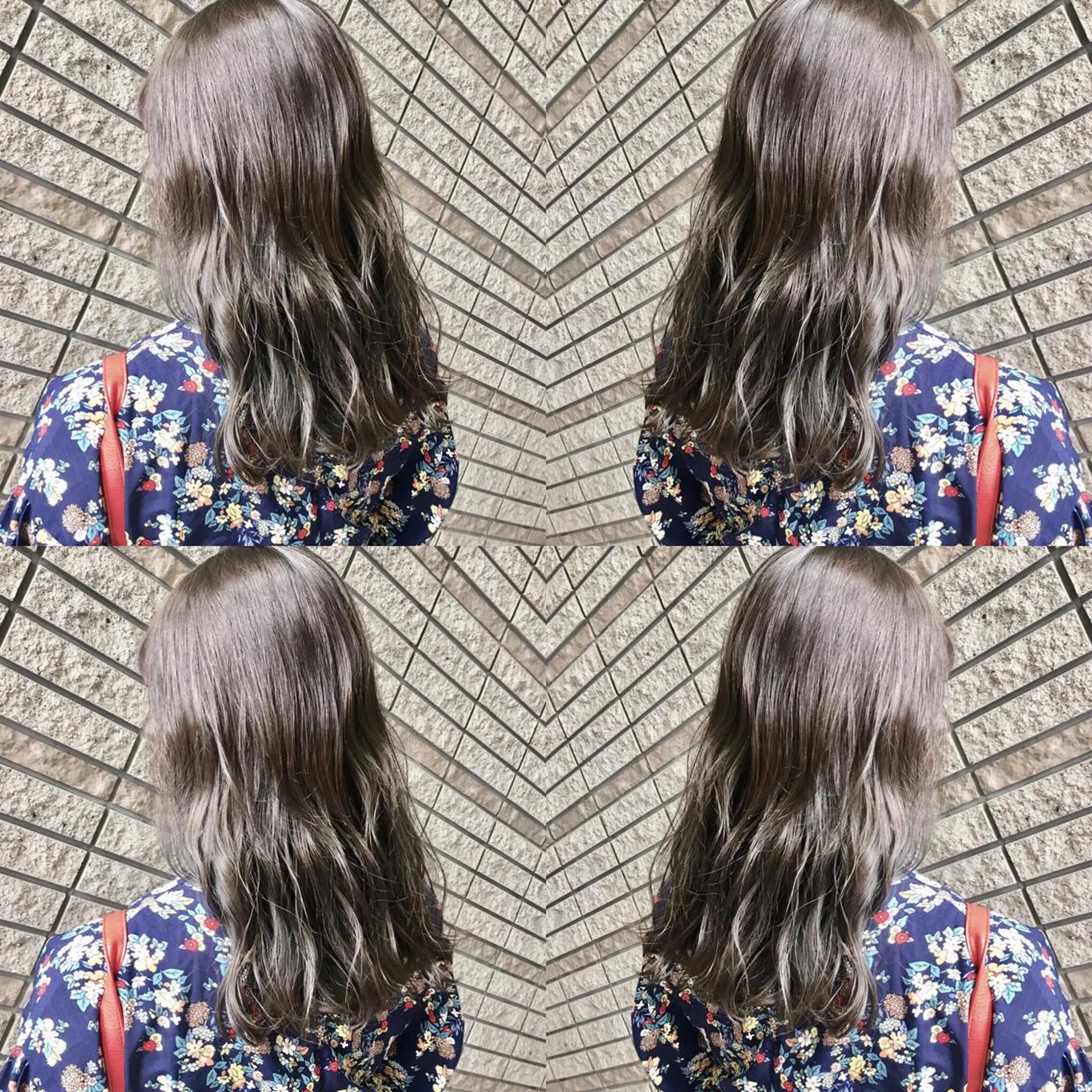 セミロング カラー グレージュ カット ヘアカラー トリートメント N° jillva ♦️川端裕司♦️のヘアスタイル