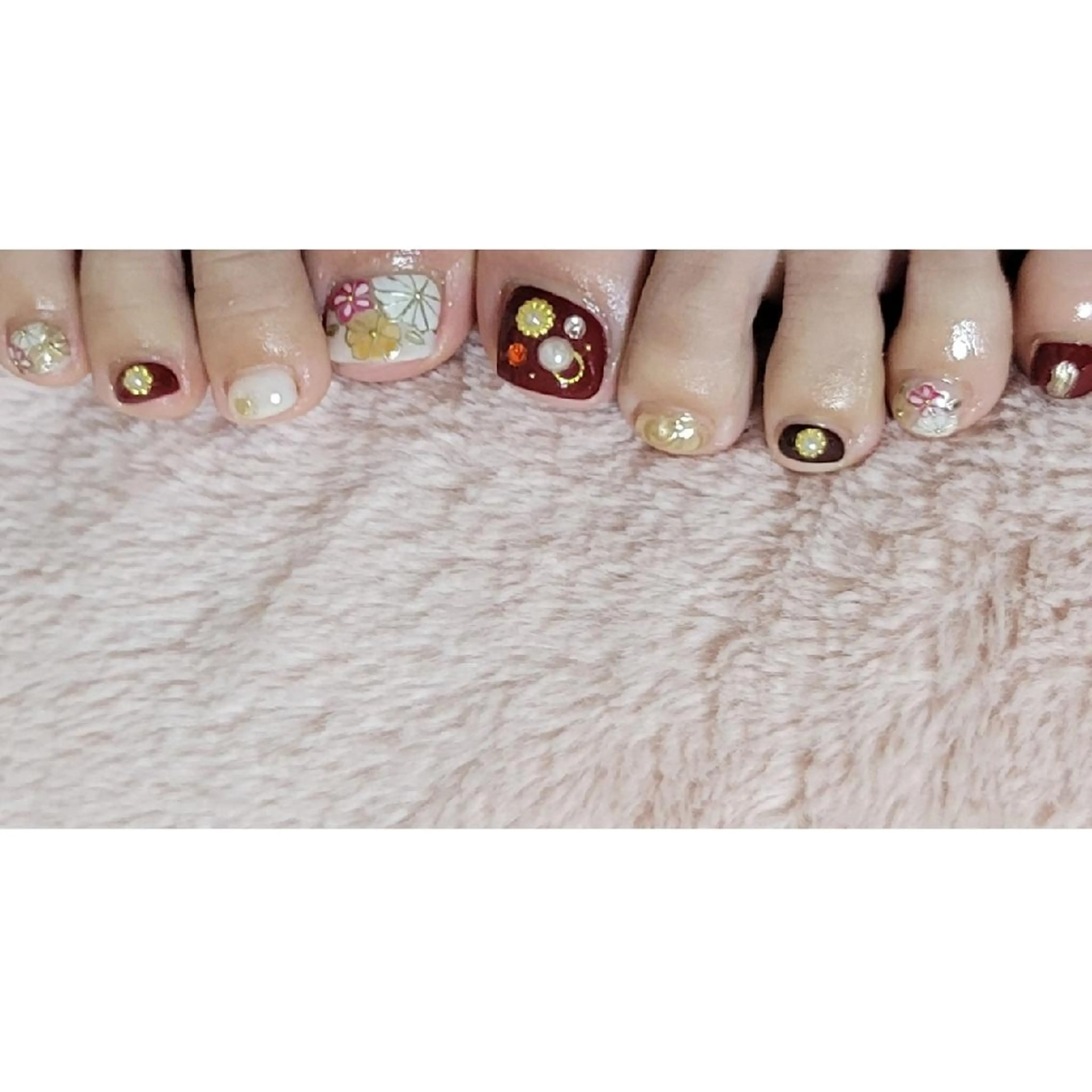 ネイル フットネイル ネイルサロンほっこり kanaのネイルデザイン