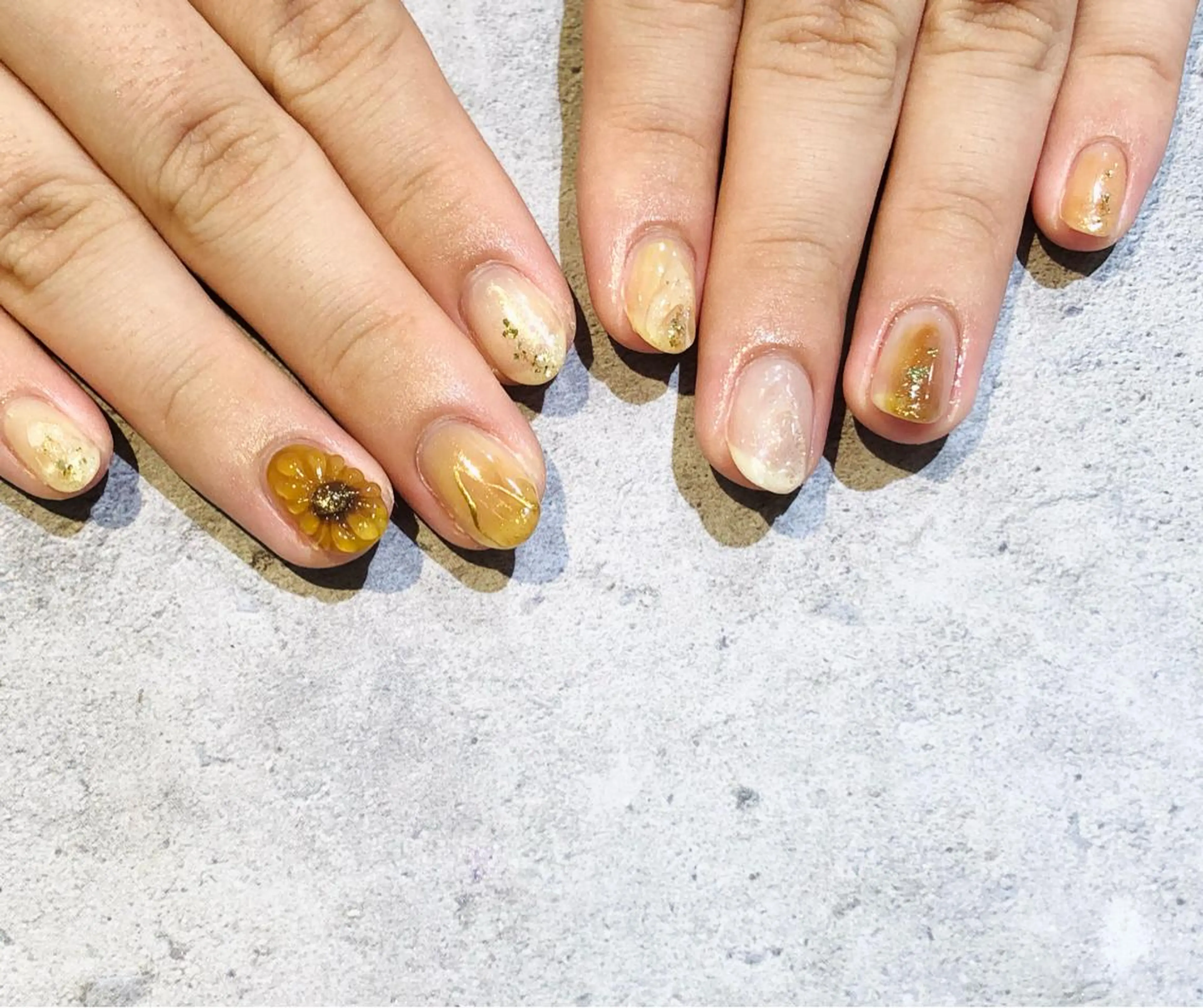 ネイル 舞田 苑香のネイルデザイン