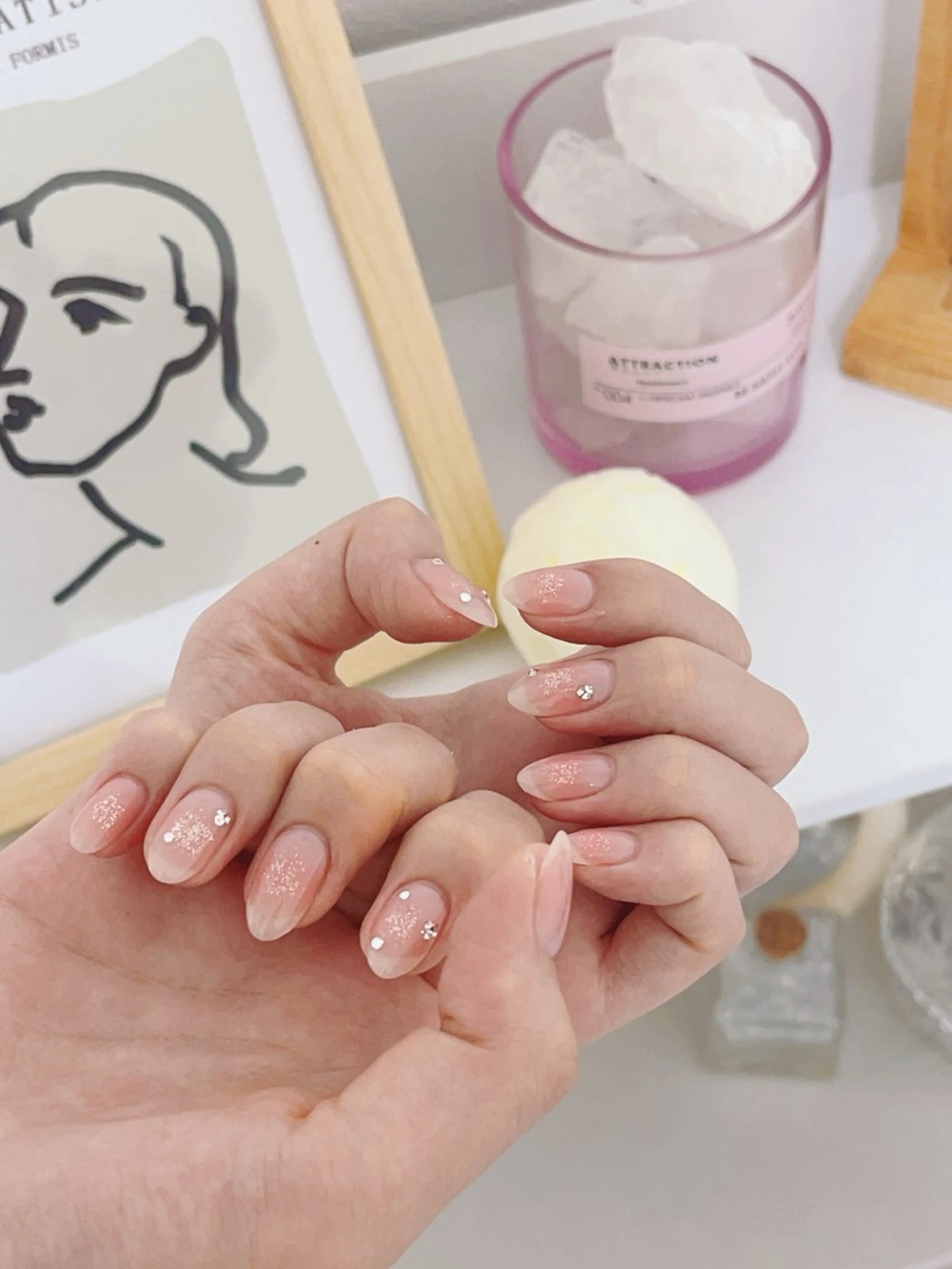 ネイル チークネイル ハンドネイル 長出し専門店🎀 HARO💕Nailのネイルデザイン