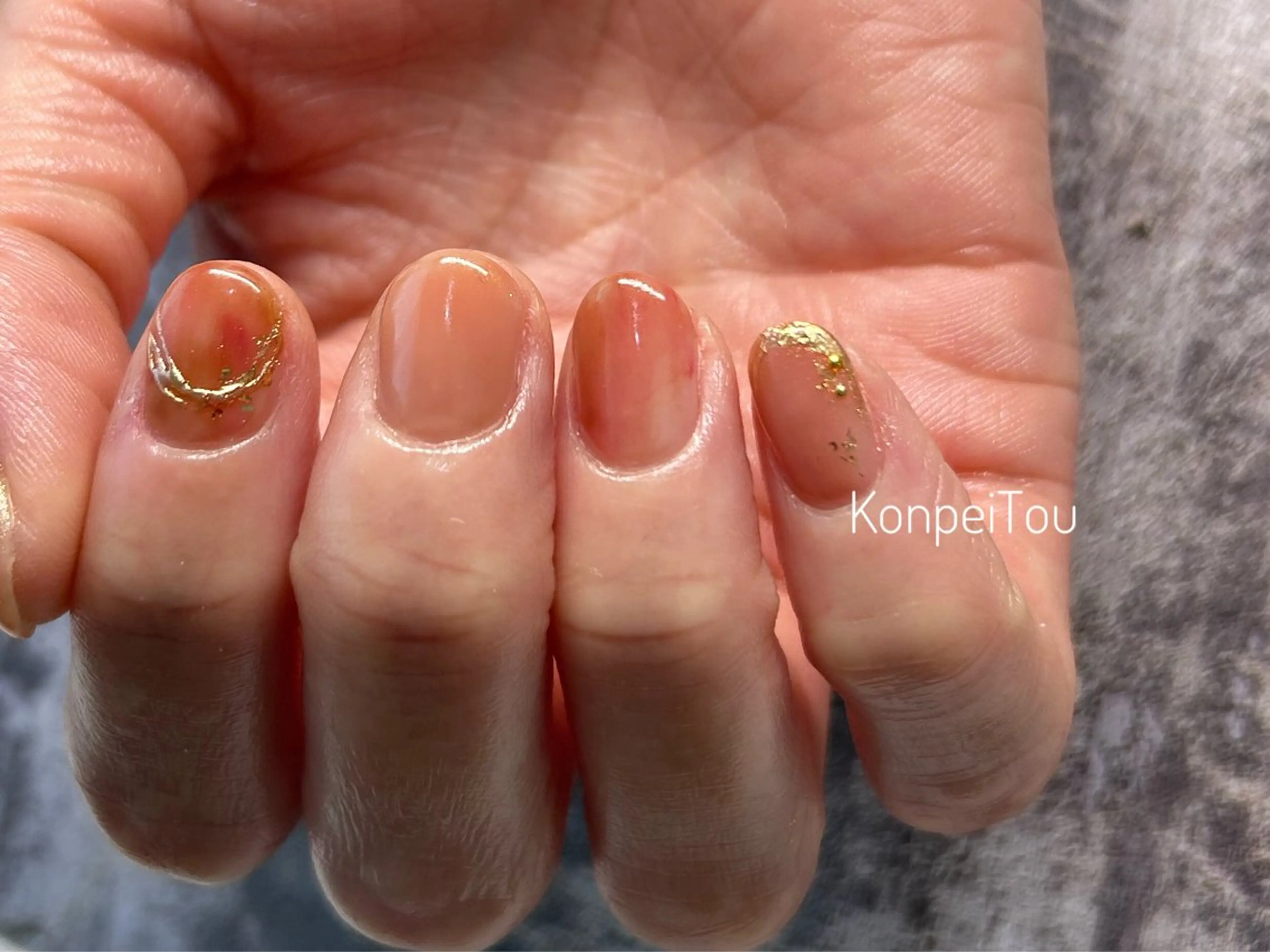 ネイル ハンドネイル おうちのネイルサロン　konpeiTou〜こんぺいとう〜所属・おうちのネイルサロン KonpeiTouのネイルデザイン