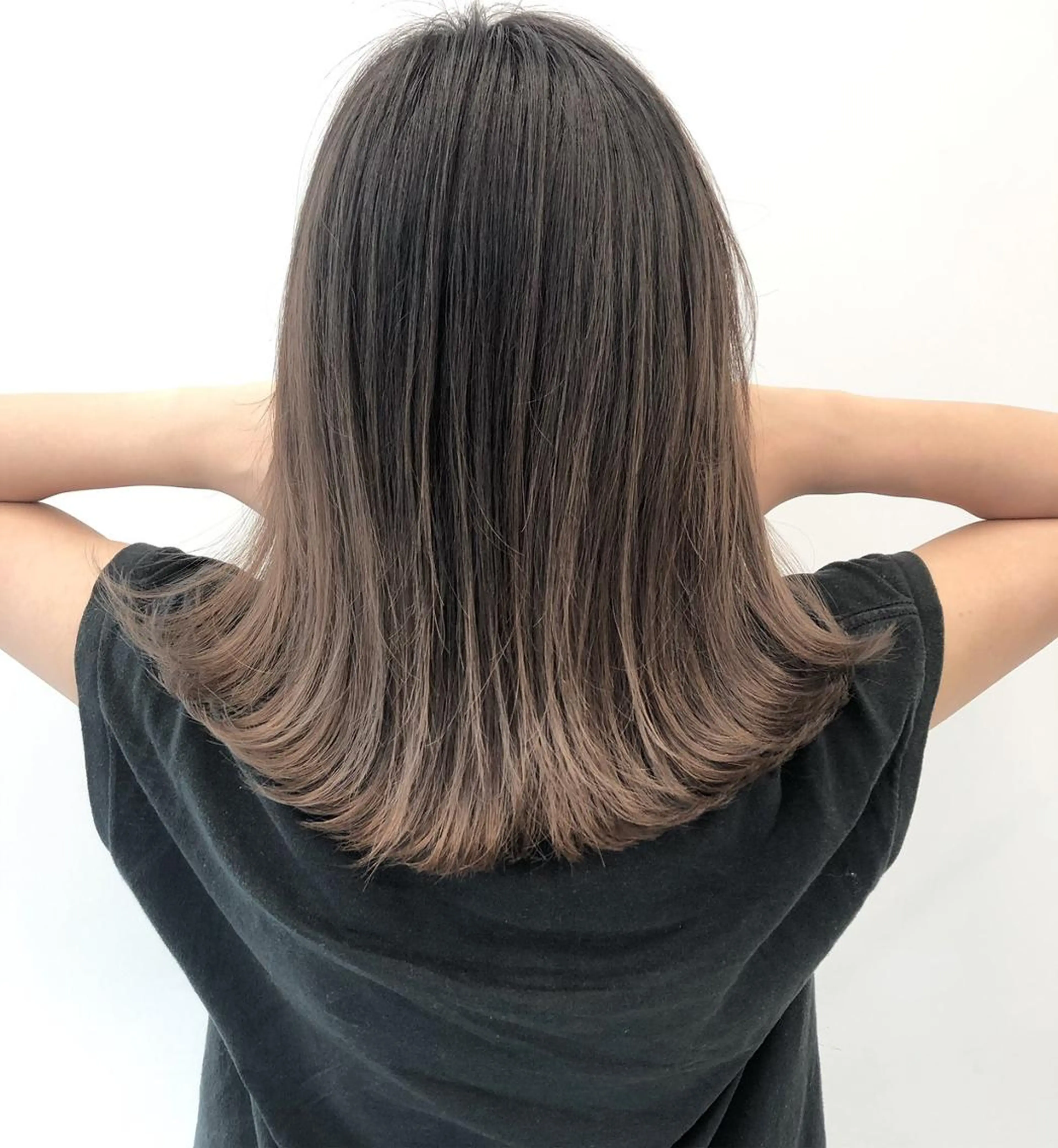 ロング カラー パーマ ヘアアレンジ 🌟髪質改善ケアカラ ー美髪縮毛矯正y🌟のヘアスタイル