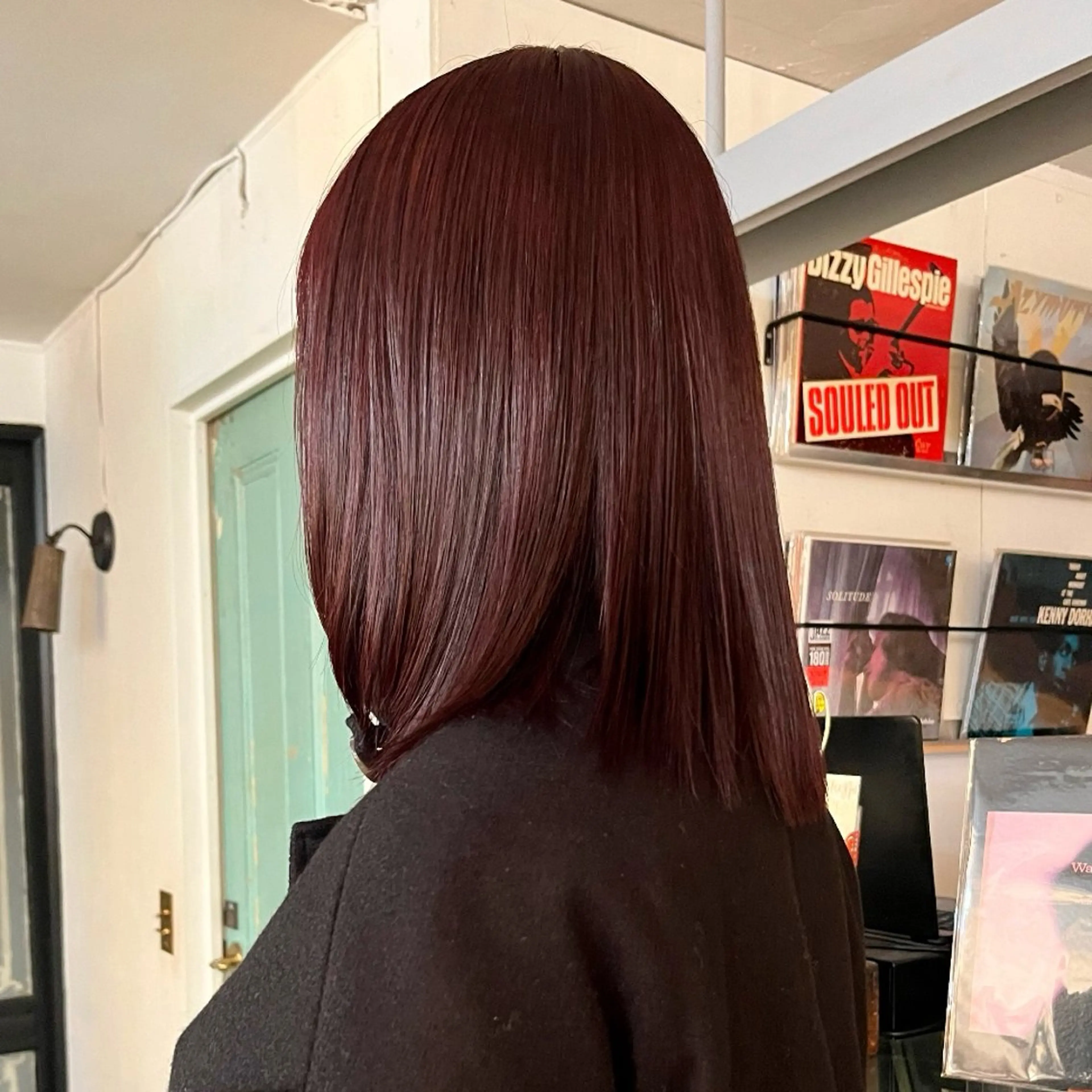 ミディアム レイヤー/ベージュ mikuのヘアスタイル