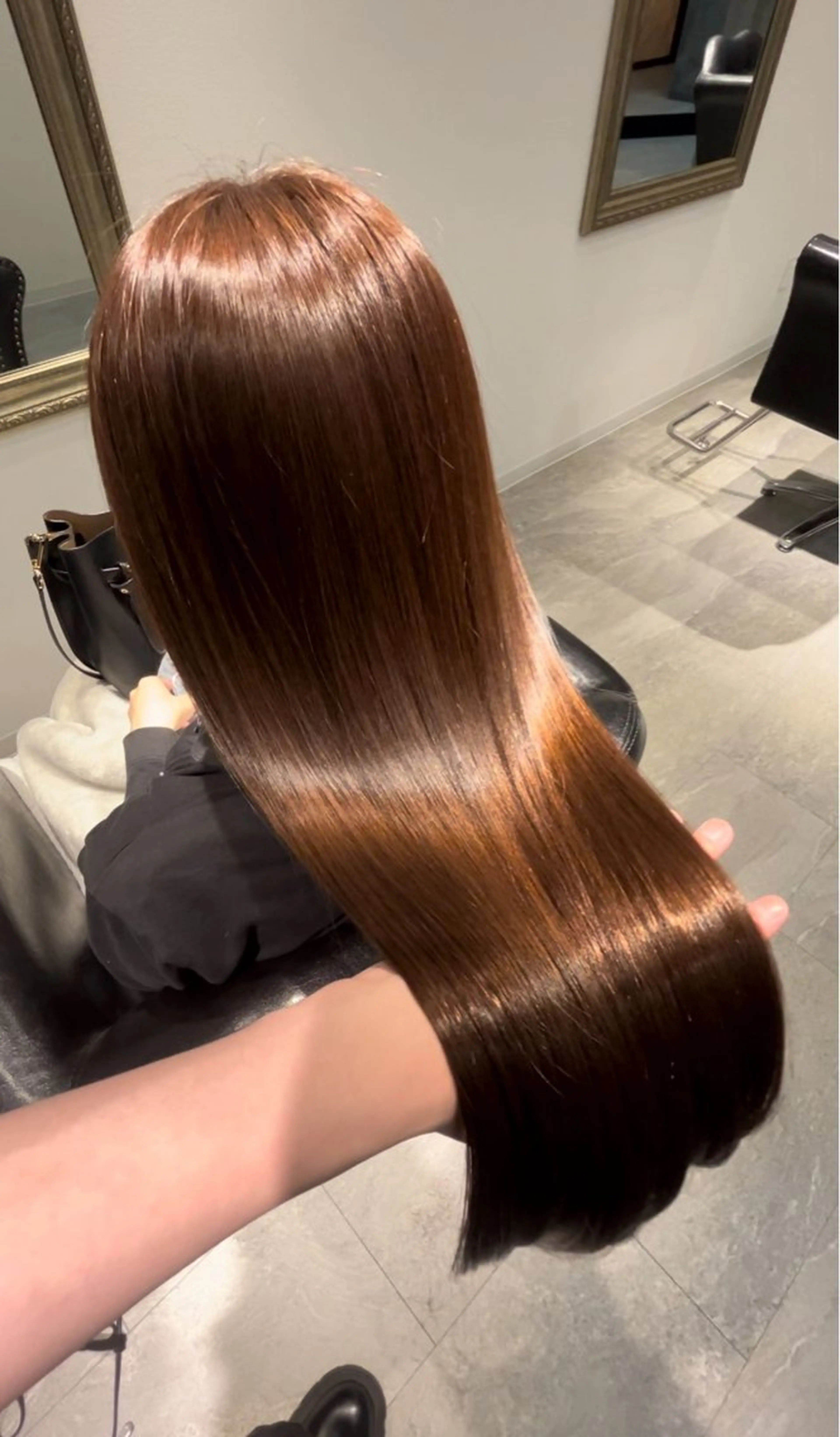 ロング カット ヘアカラー トリートメント 髪質改善特化🫧 梶川　歩哉のヘアスタイル