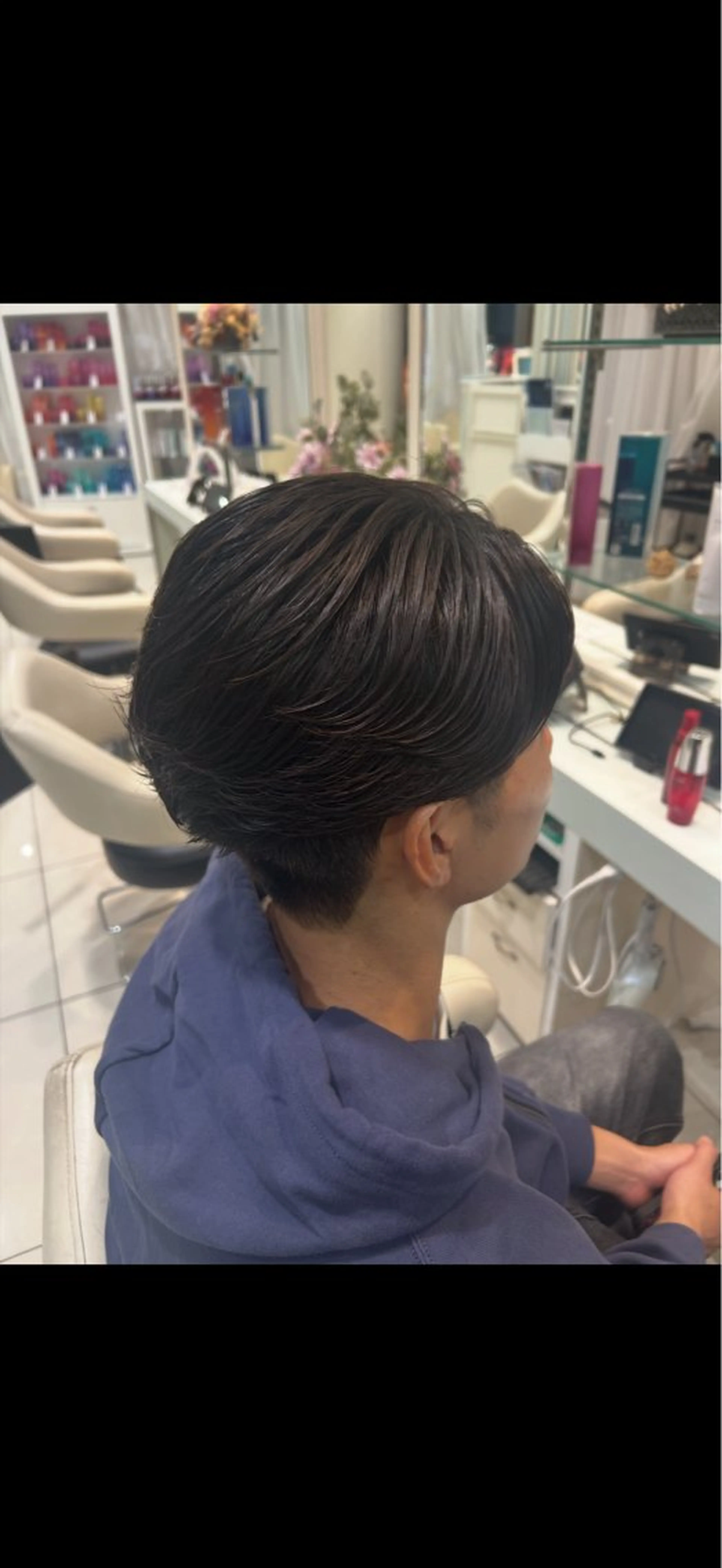 【ケアパーマ🪽】カット＋ニュアンスパーマ＋ケア剤の写真