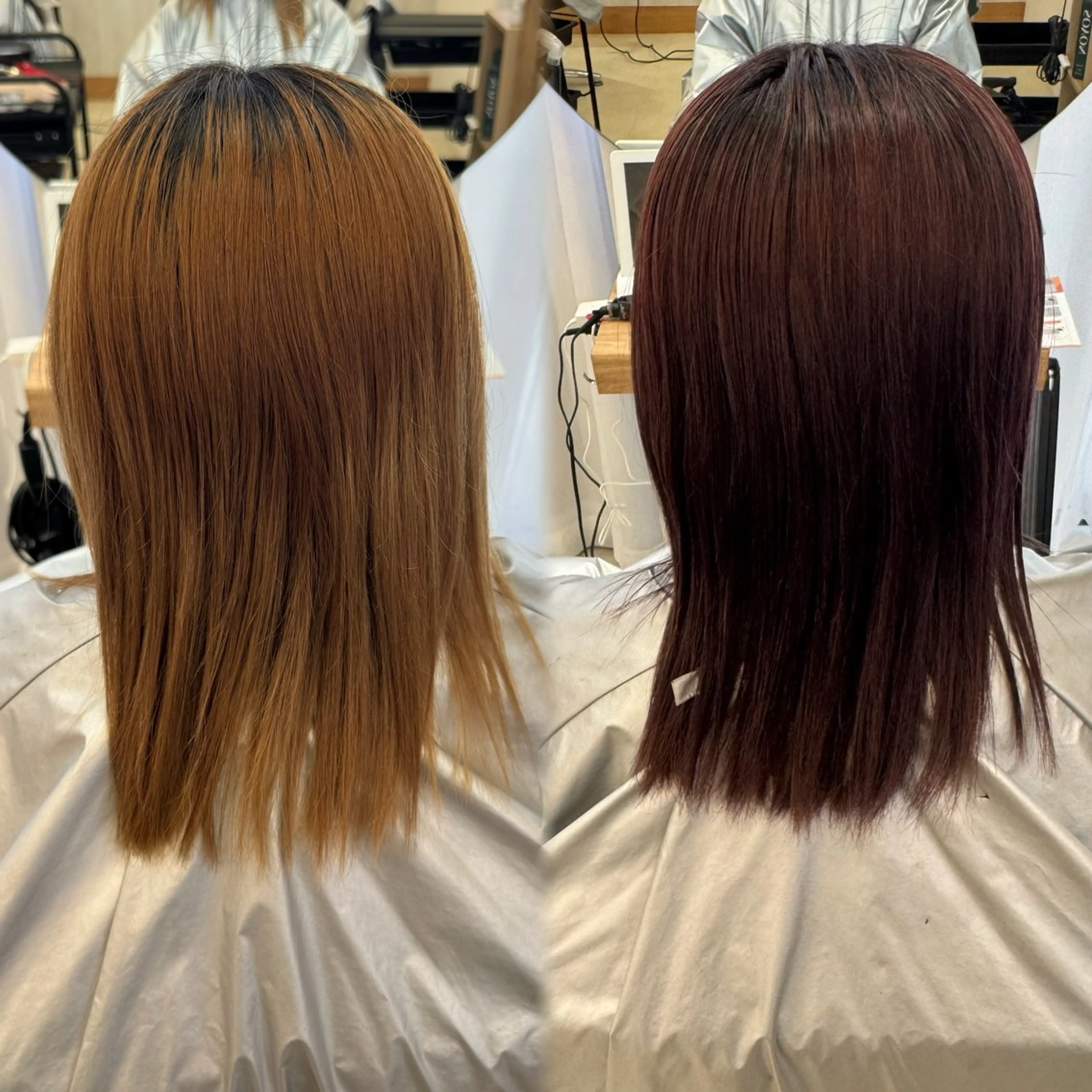 セミロング Agu hair 粉河のヘアスタイル