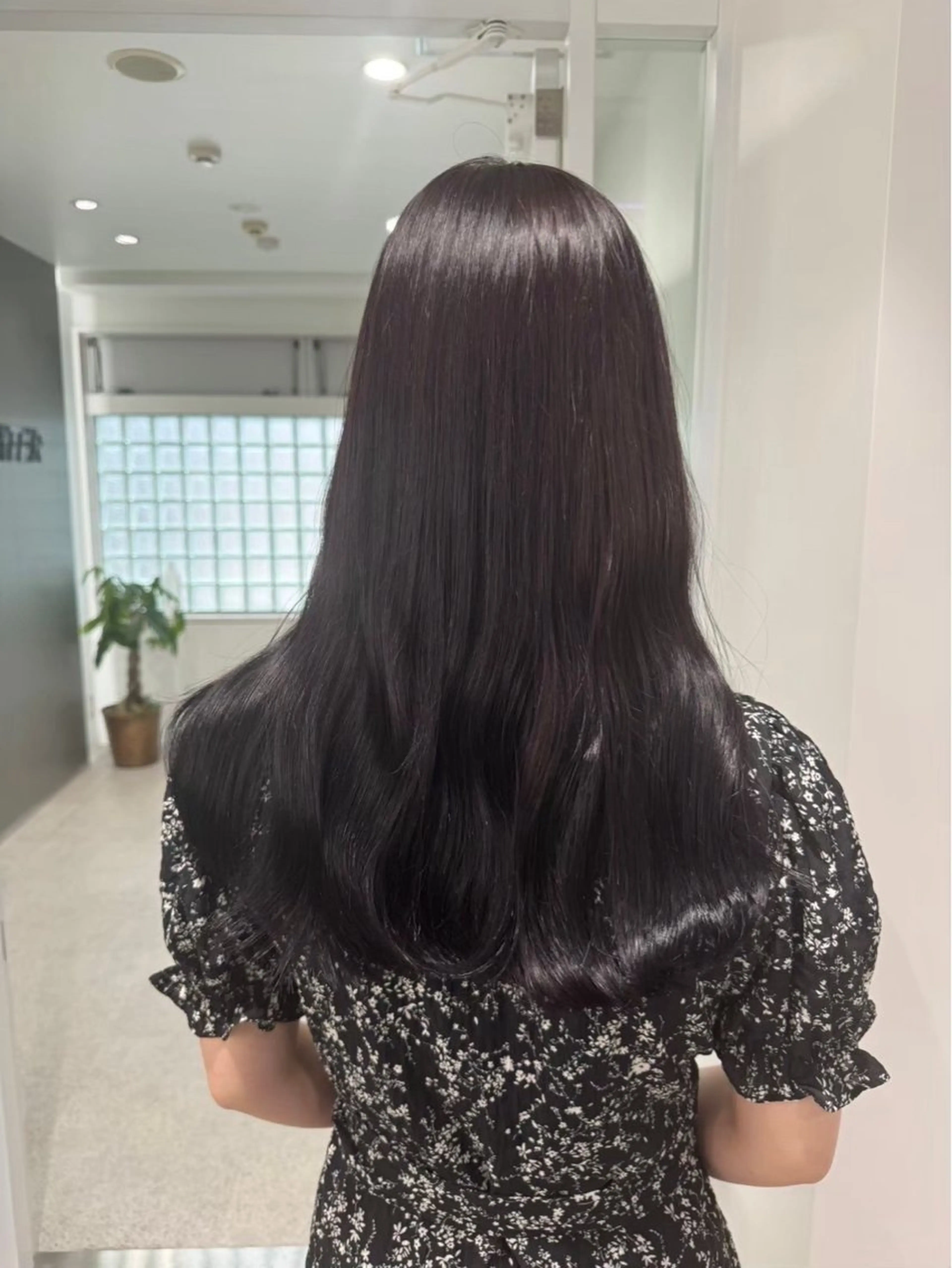 ロング ヘアカラー miku/ラベンダー 透明感カラー🪻❤︎のヘアスタイル