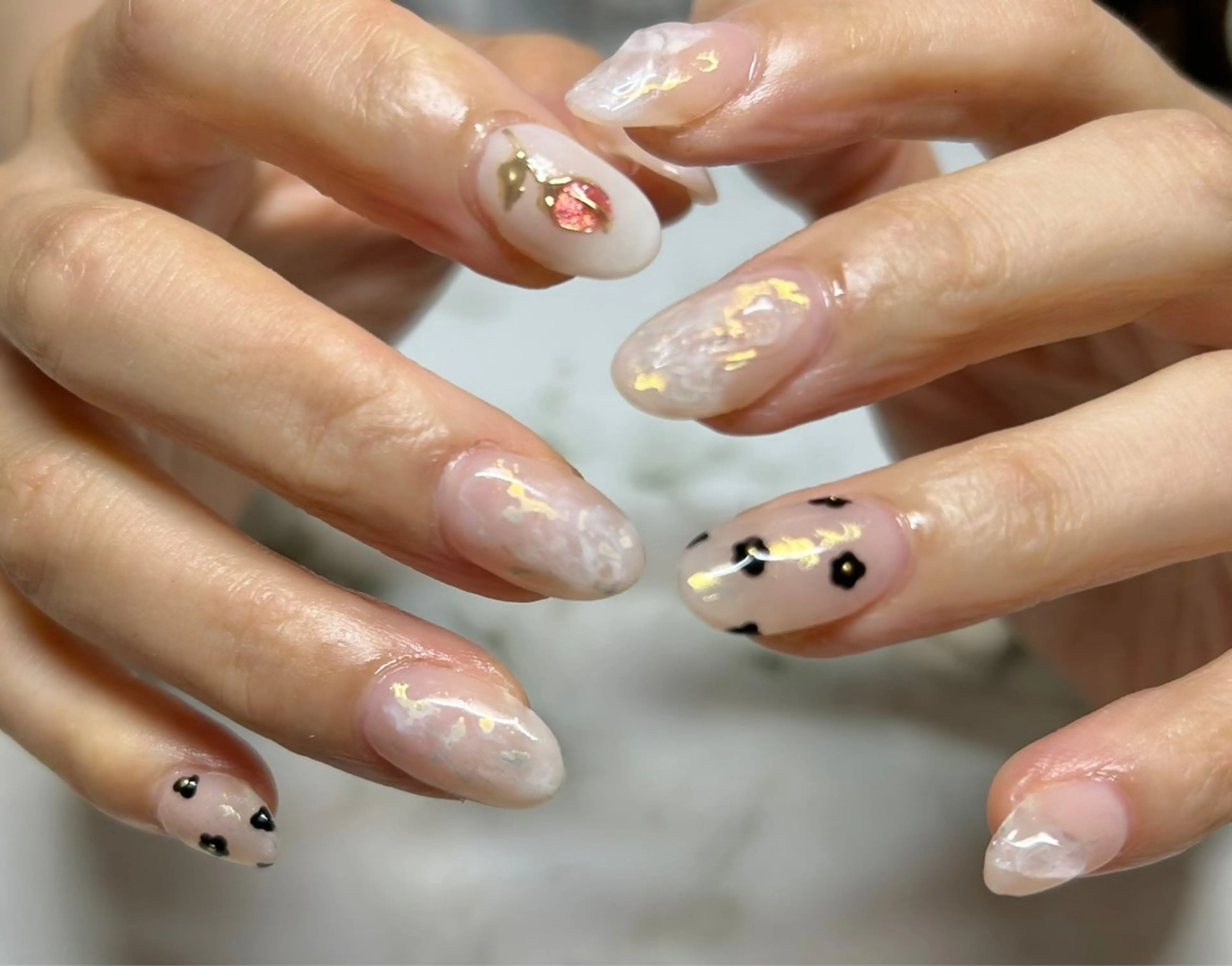 華やか10本アートの写真