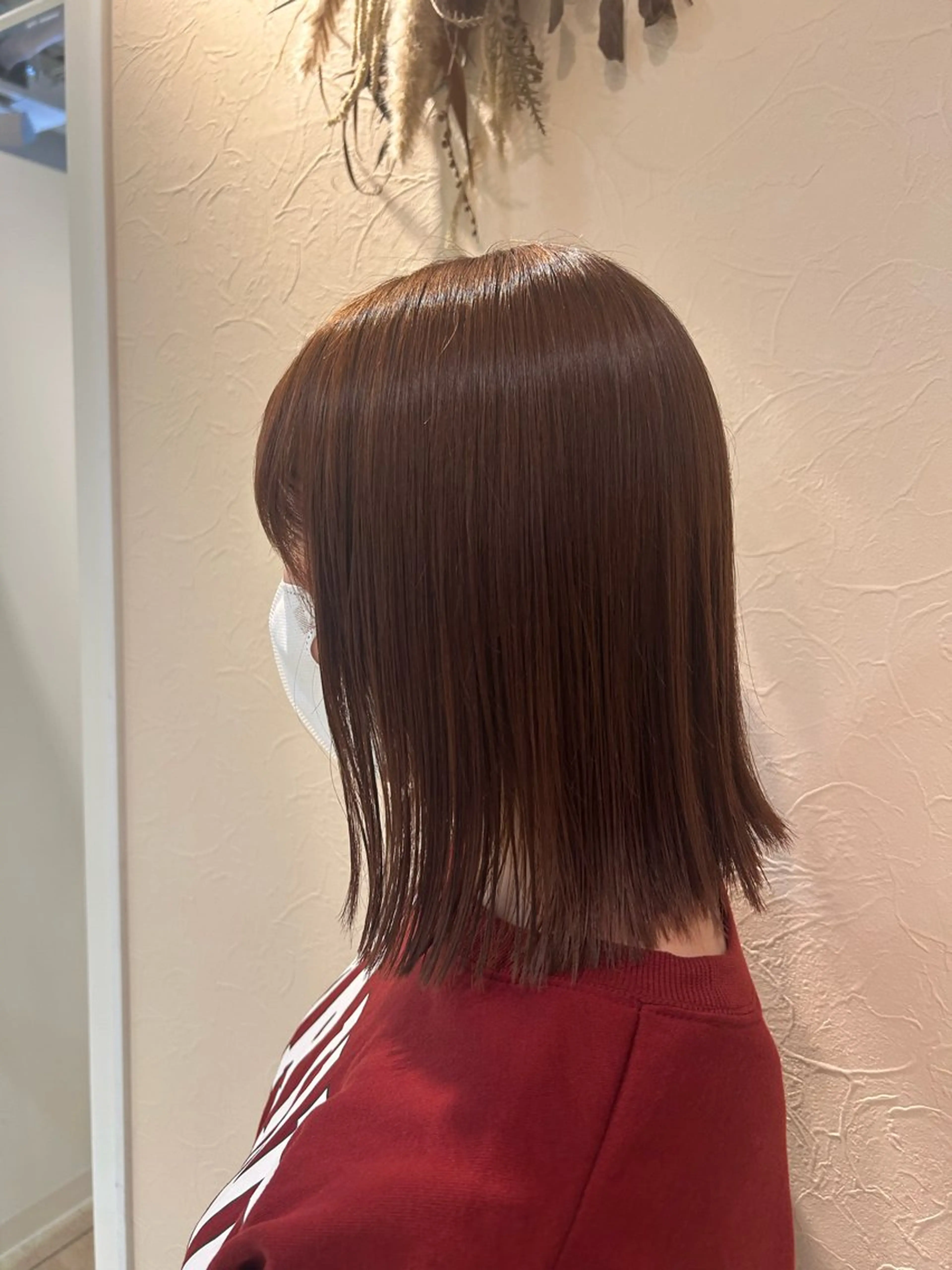 ミディアム 海外ヘア/透明感ヘア 湘南台/hinakoのヘアスタイル