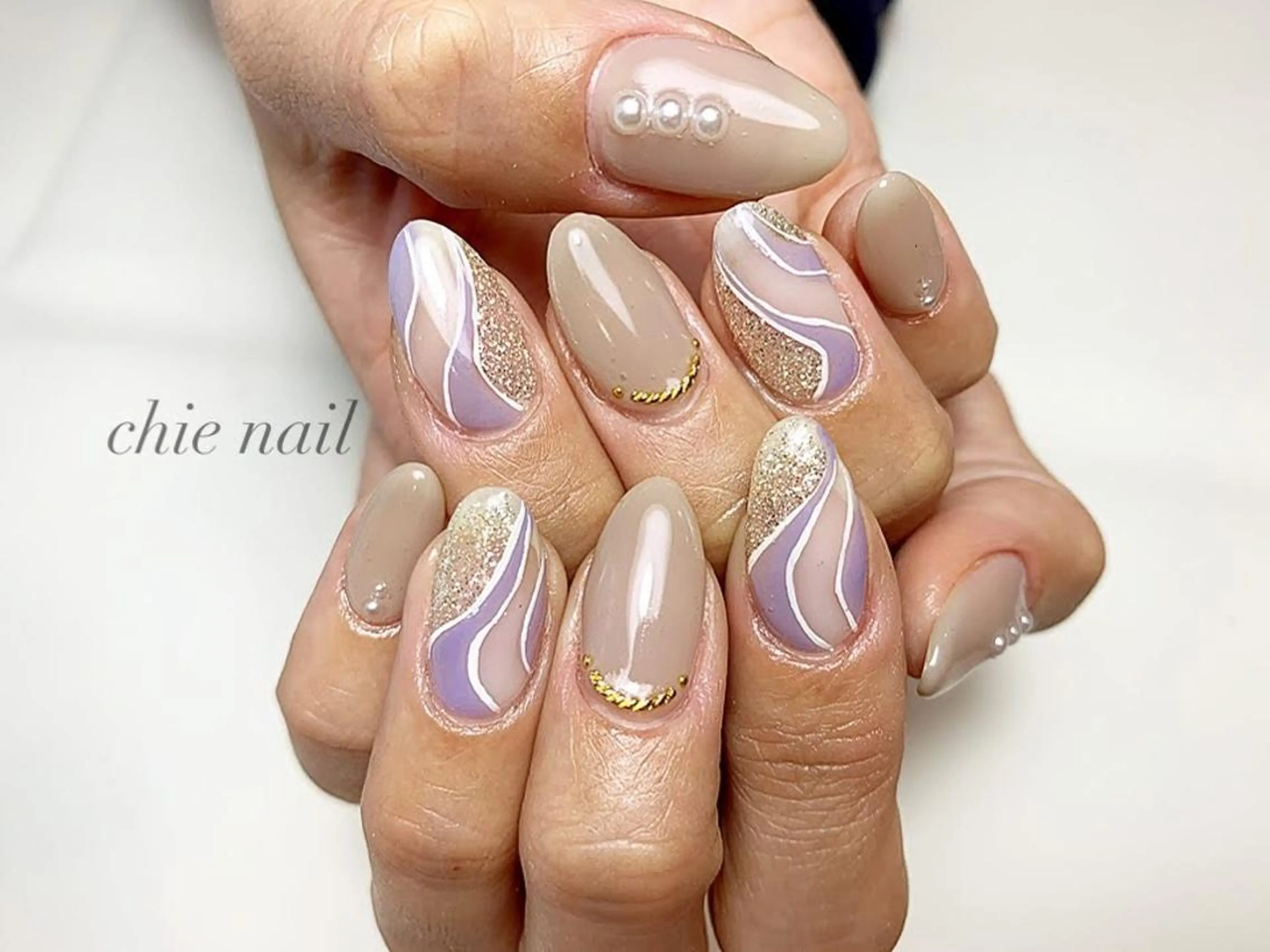 ネイル ハンドネイル 森ノ宮❤︎ chieのネイルデザイン