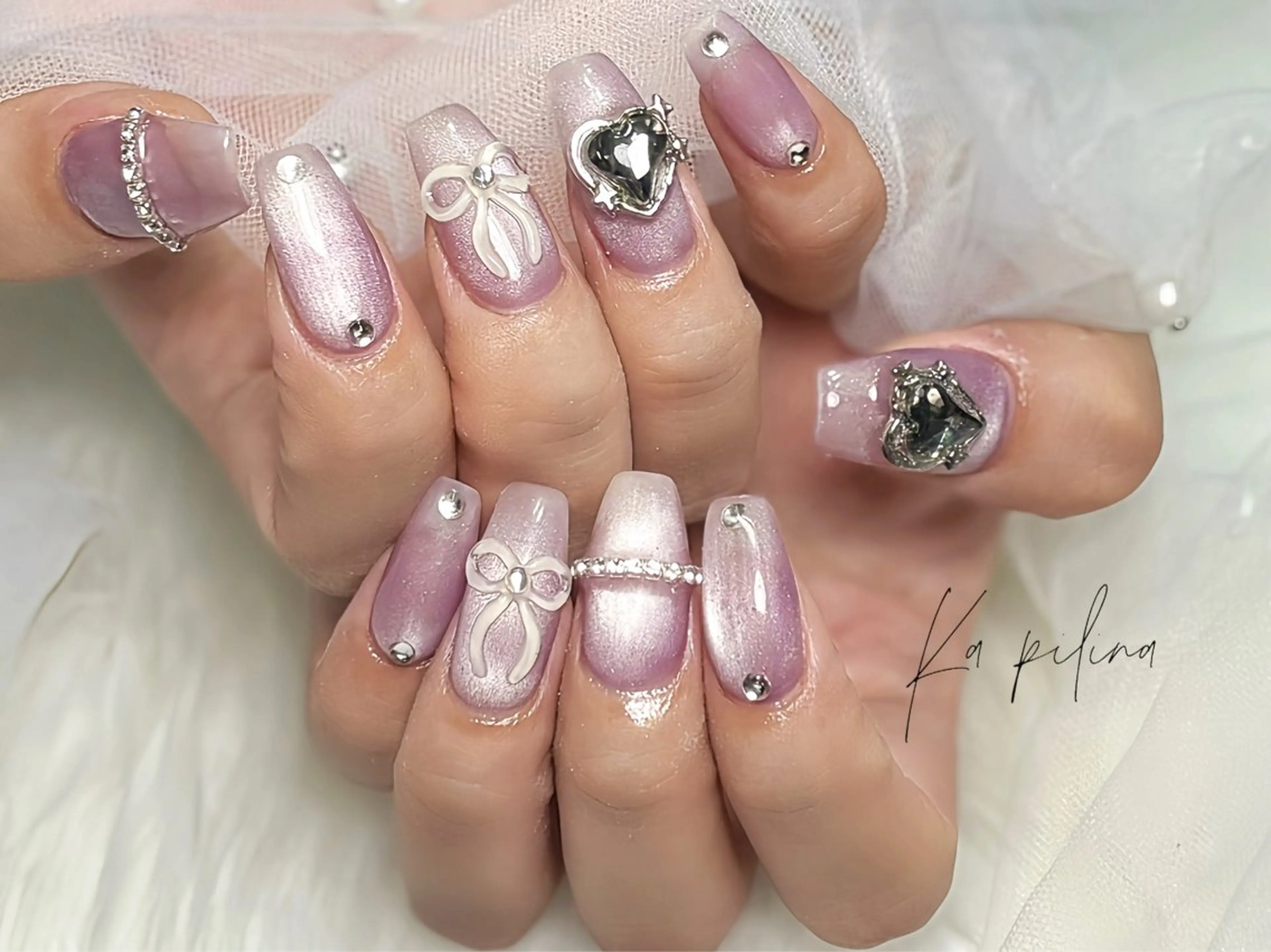 ネイル 持ち込み Ka pilina所属・♡プライベートサロン Ka pilina♡のネイルデザイン