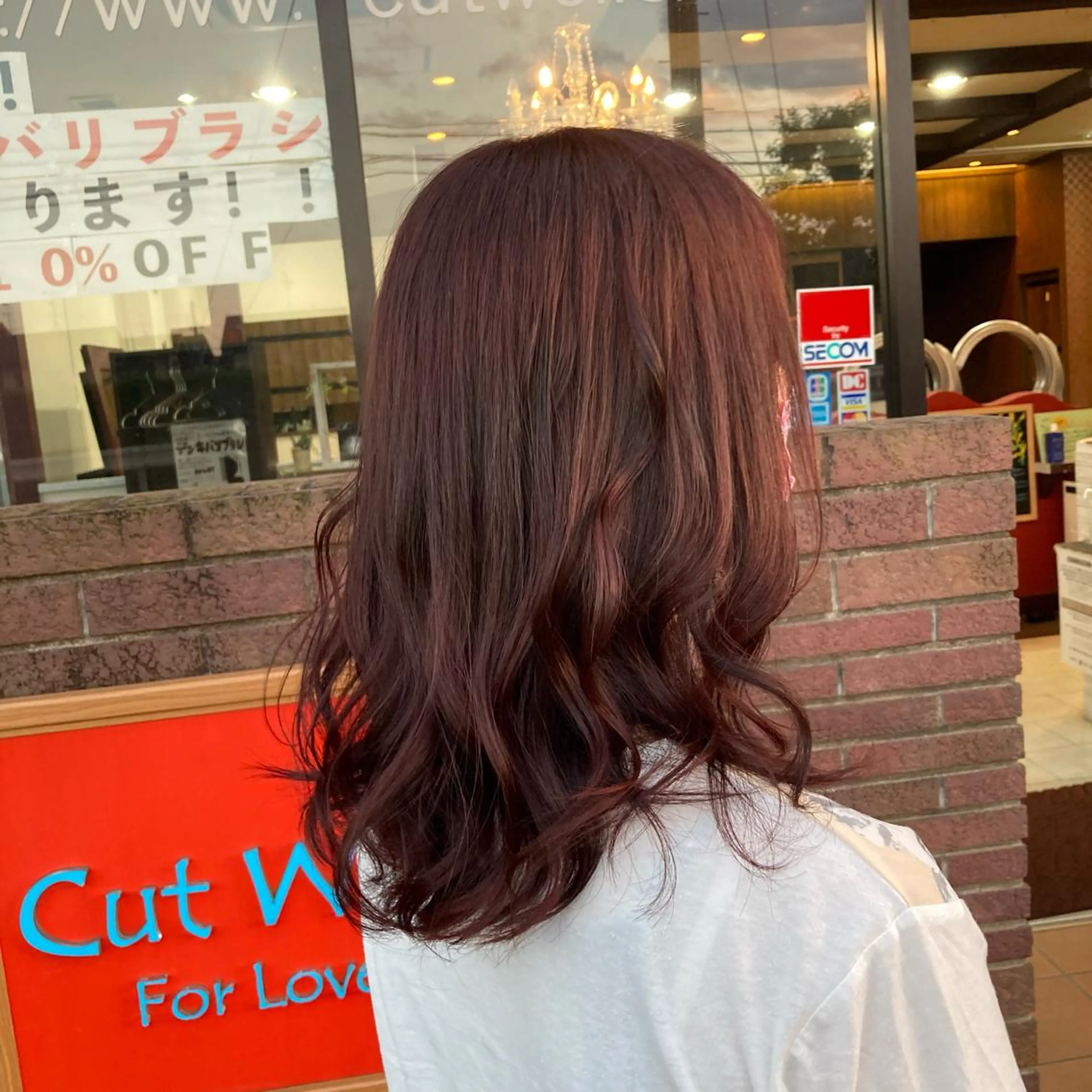 ミディアム カラー Well‘s黒木🌿 レイヤー💎寒色のヘアスタイル