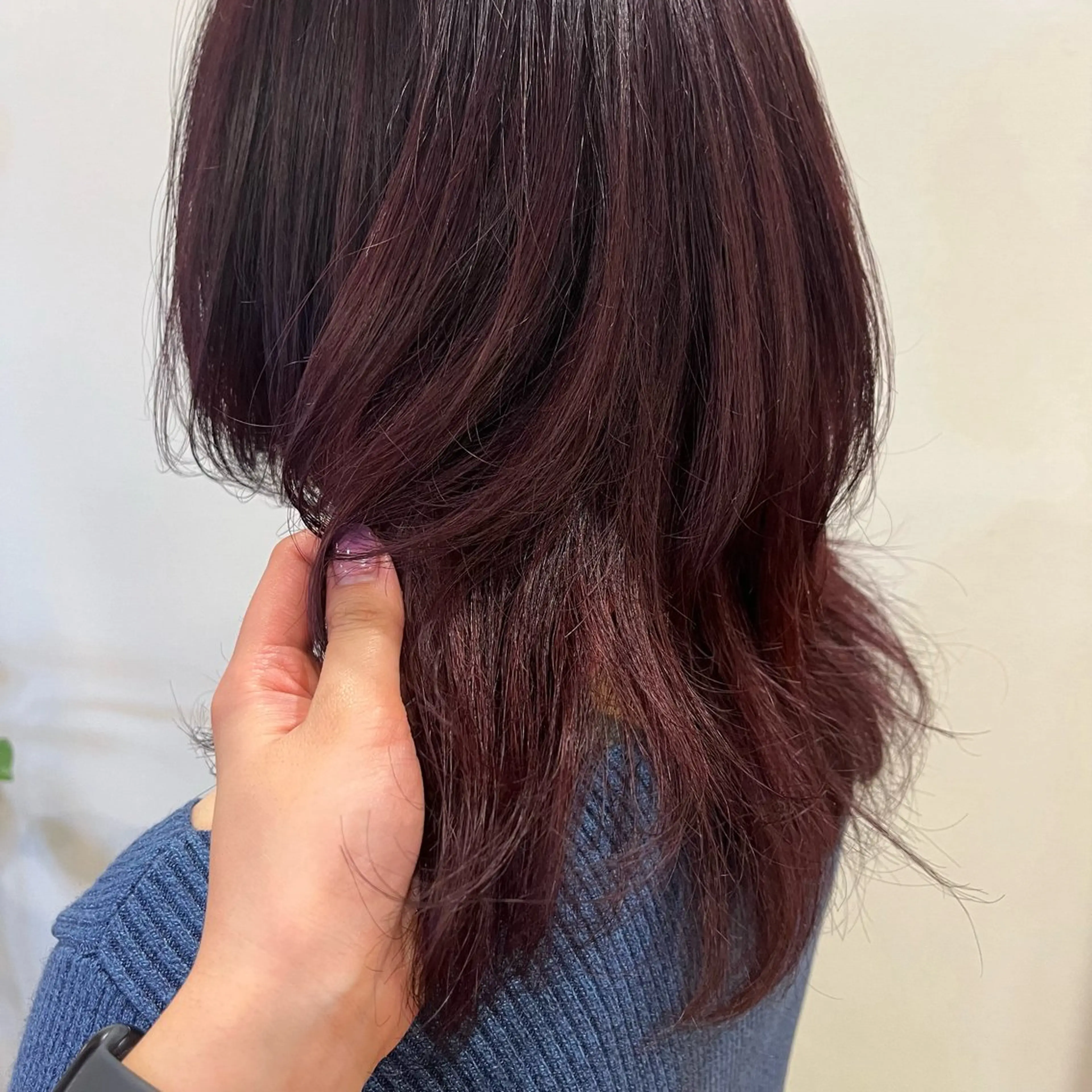 セミロング anon所属・田中 結月のヘアスタイル